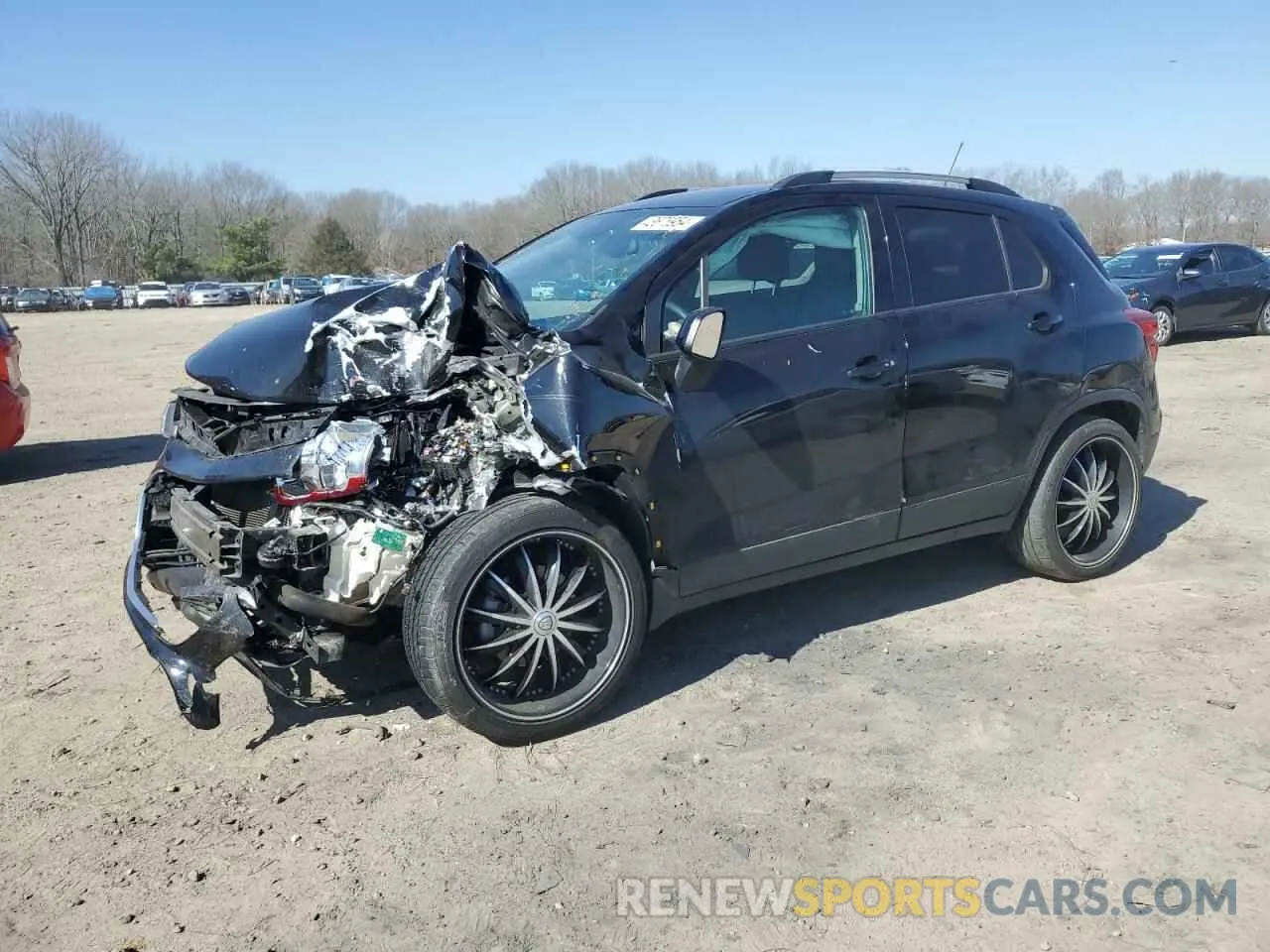 1 Photograph of a damaged car KL7CJLSB5MB318164 CHEVROLET TRAX 2021