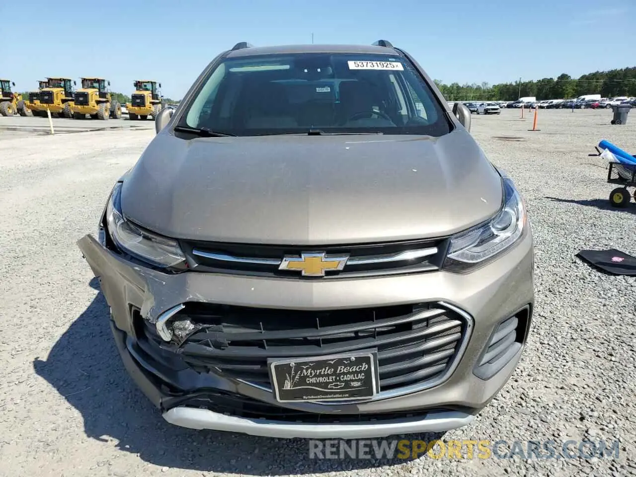 5 Photograph of a damaged car KL7CJLSB6MB310915 CHEVROLET TRAX 2021