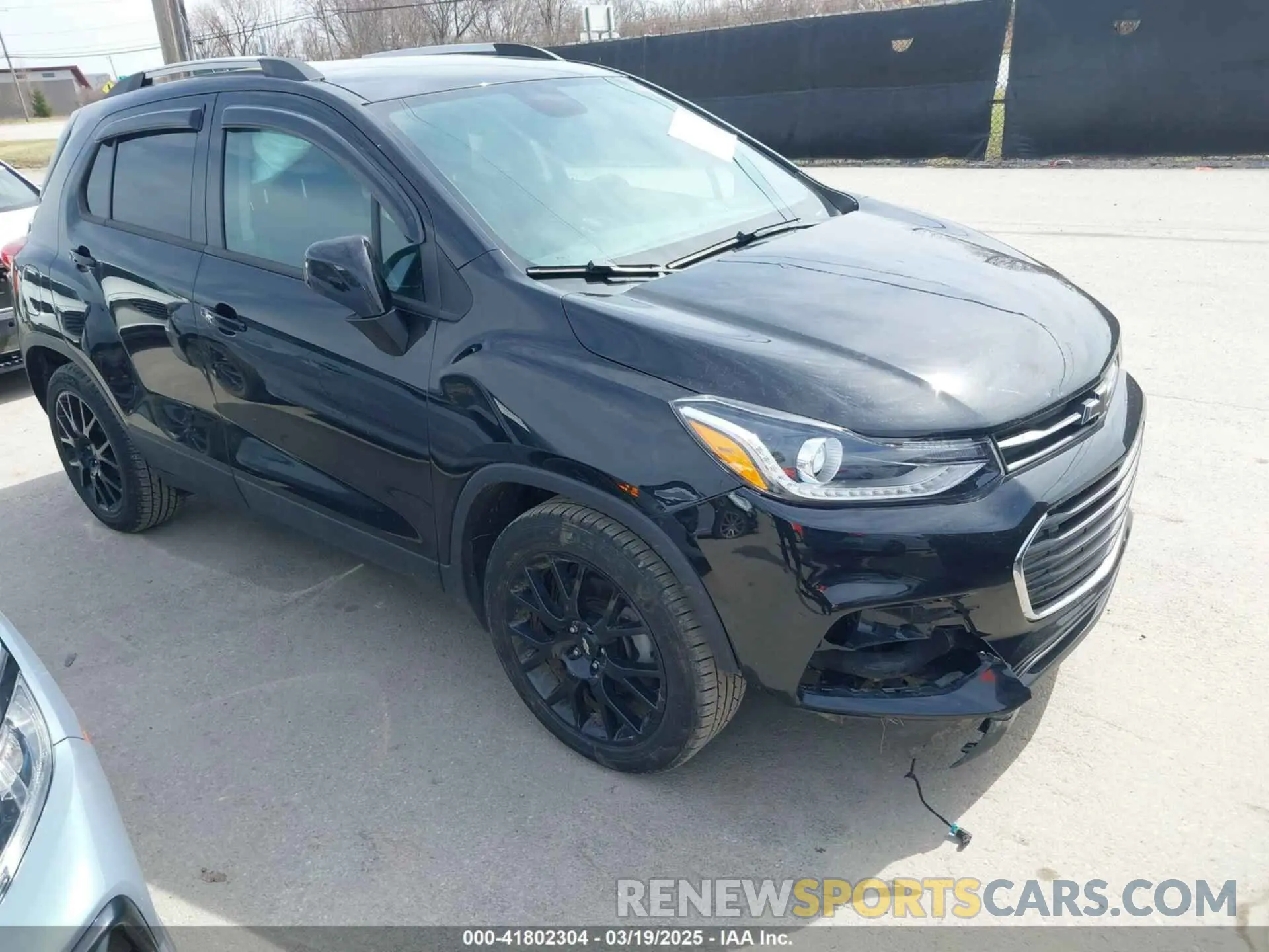 1 Photograph of a damaged car KL7CJLSB6MB321624 CHEVROLET TRAX 2021