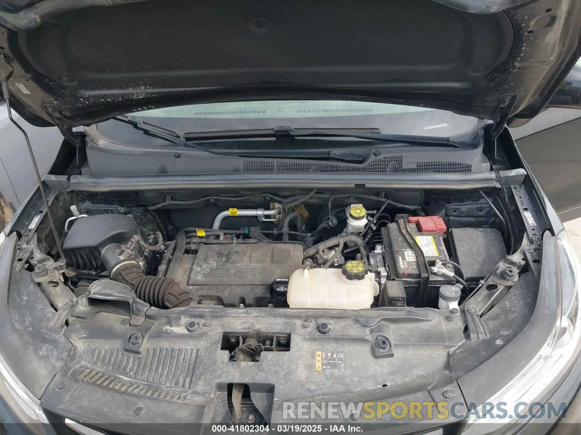 10 Photograph of a damaged car KL7CJLSB6MB321624 CHEVROLET TRAX 2021