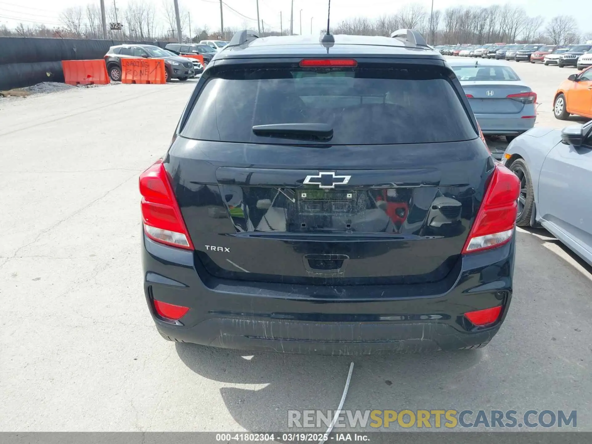 16 Photograph of a damaged car KL7CJLSB6MB321624 CHEVROLET TRAX 2021