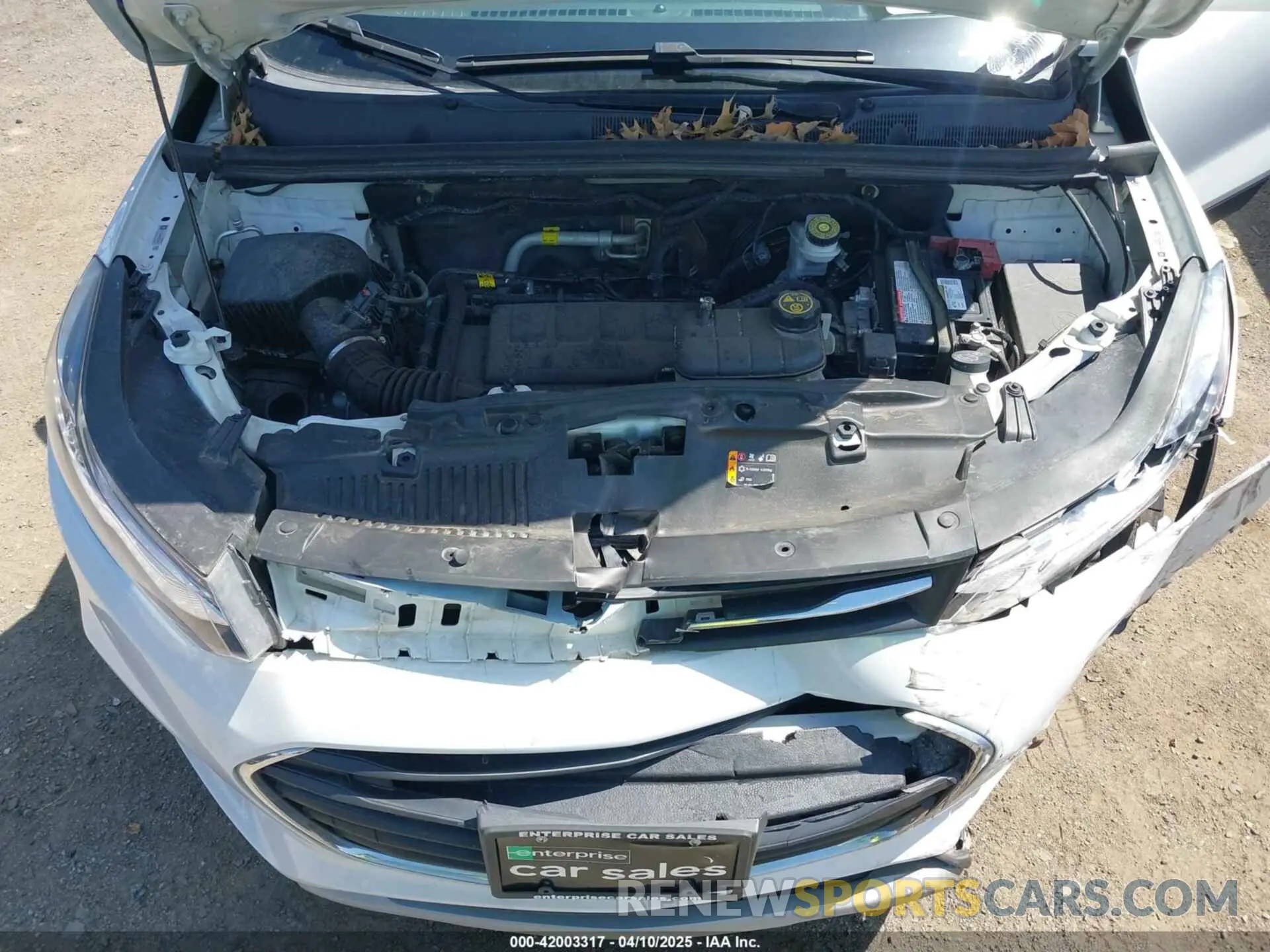 10 Photograph of a damaged car KL7CJLSB6MB323521 CHEVROLET TRAX 2021