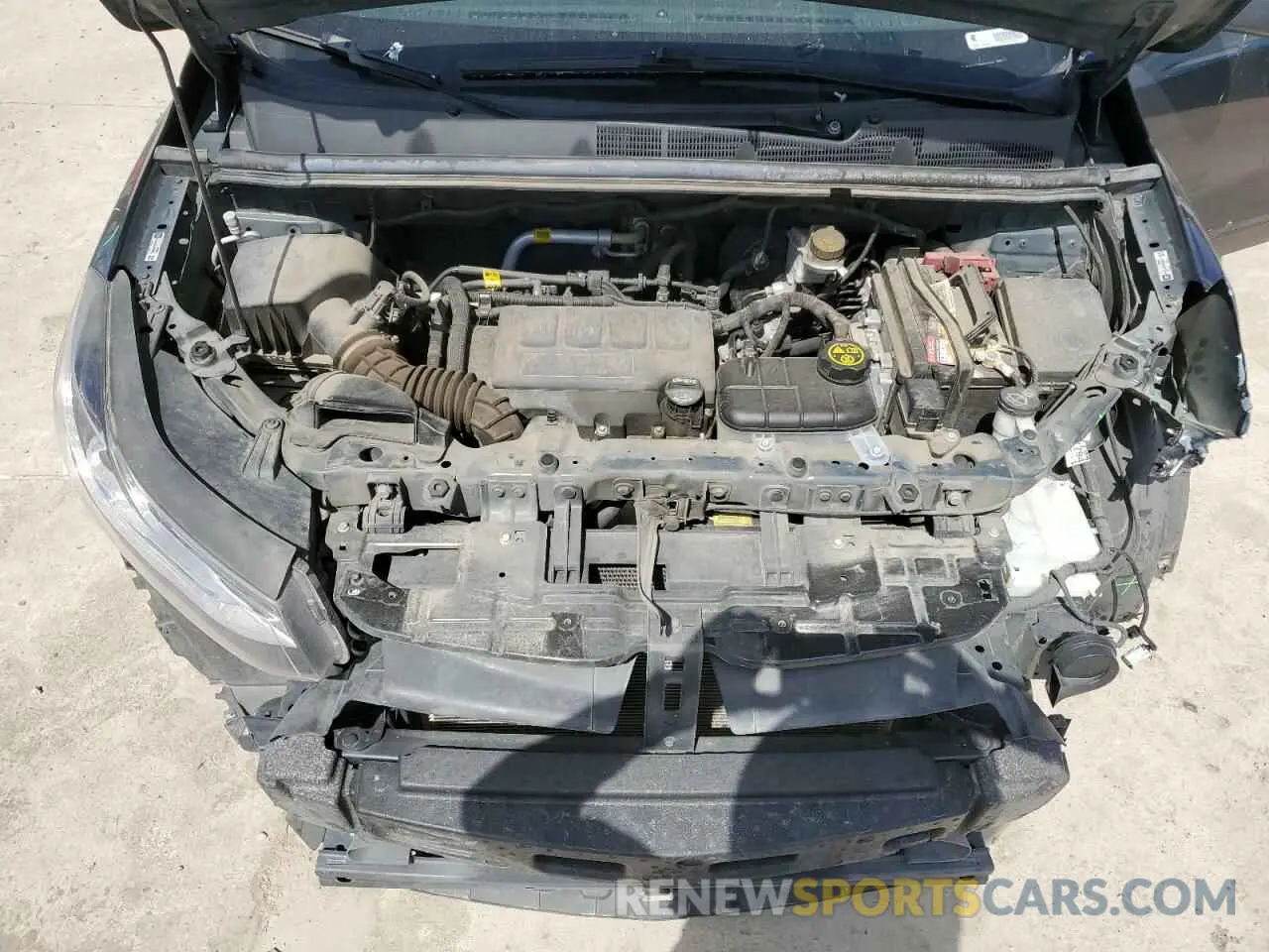 12 Photograph of a damaged car KL7CJLSB6MB338620 CHEVROLET TRAX 2021