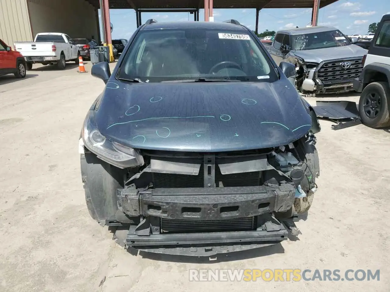 5 Photograph of a damaged car KL7CJLSB6MB338620 CHEVROLET TRAX 2021