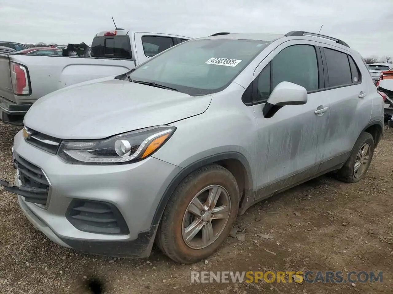1 Photograph of a damaged car KL7CJLSB7MB328629 CHEVROLET TRAX 2021