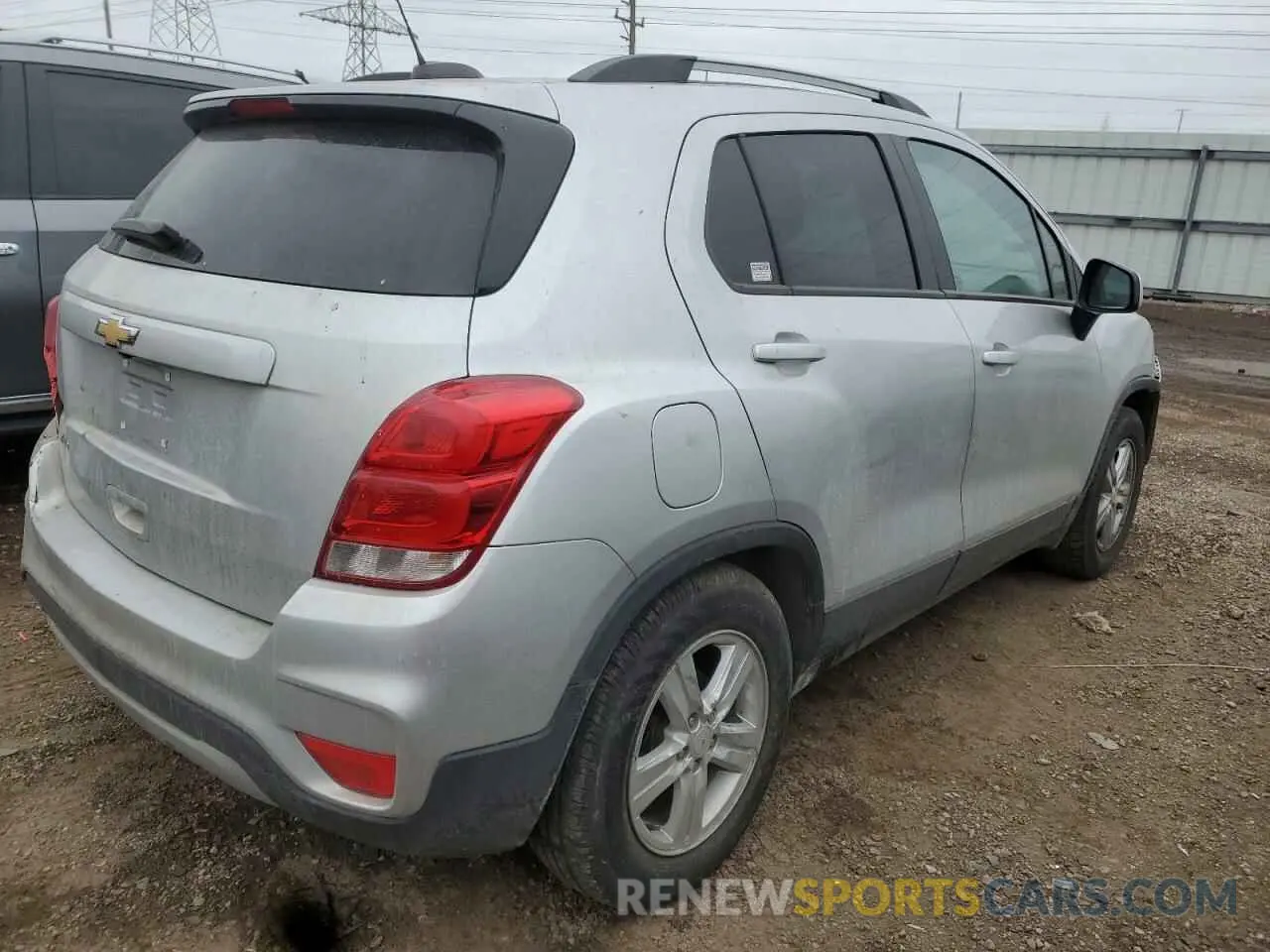 3 Photograph of a damaged car KL7CJLSB7MB328629 CHEVROLET TRAX 2021