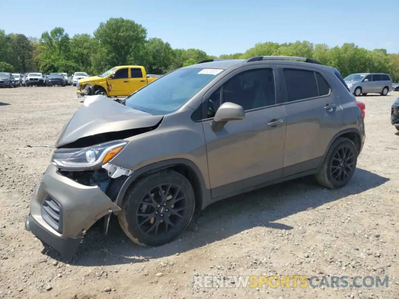1 Photograph of a damaged car KL7CJLSB7MB336701 CHEVROLET TRAX 2021