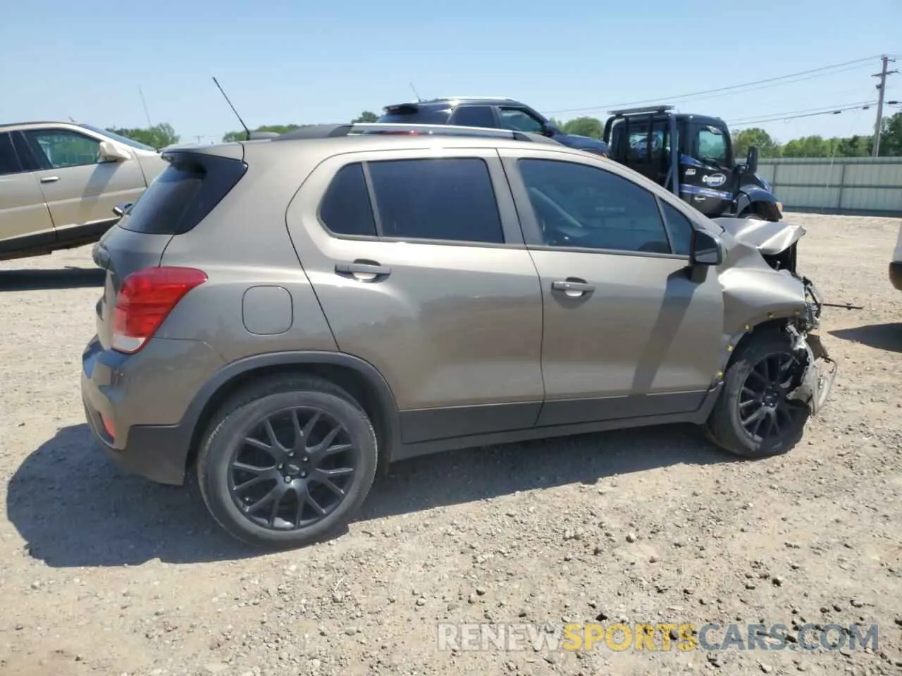 3 Photograph of a damaged car KL7CJLSB7MB336701 CHEVROLET TRAX 2021