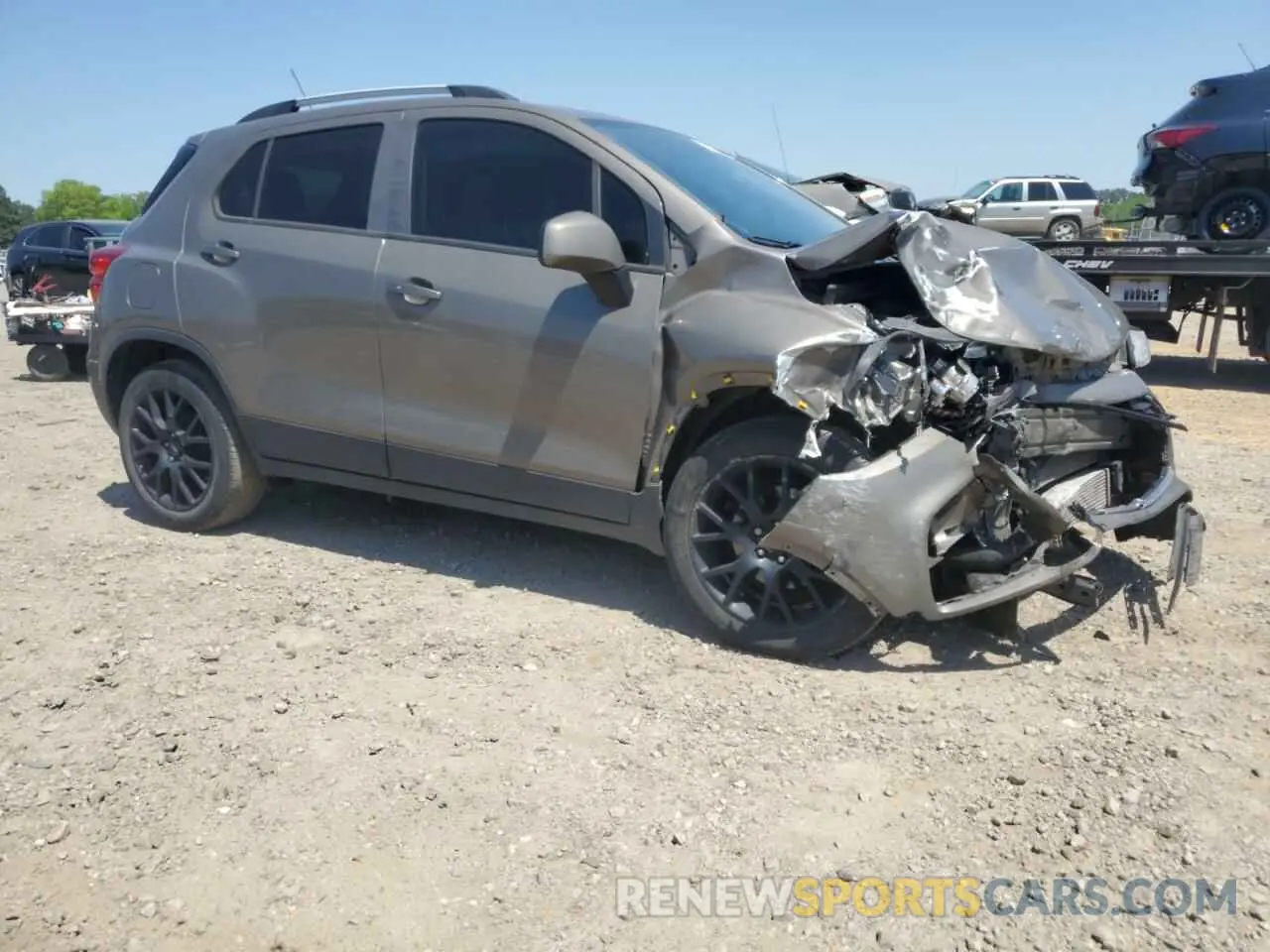 4 Photograph of a damaged car KL7CJLSB7MB336701 CHEVROLET TRAX 2021