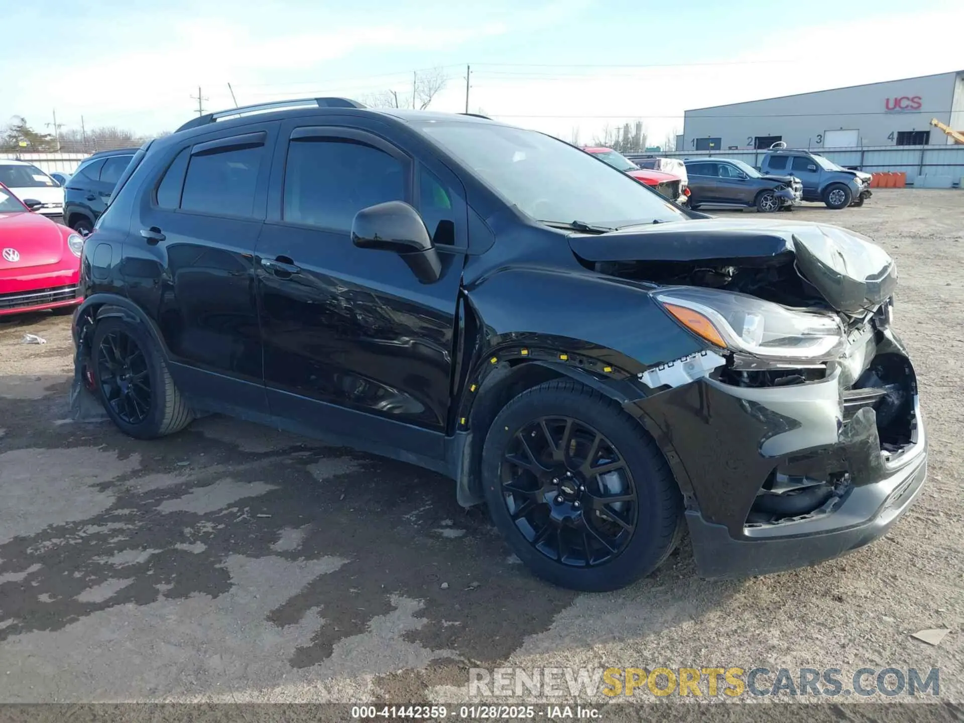 1 Photograph of a damaged car KL7CJLSB9MB338000 CHEVROLET TRAX 2021