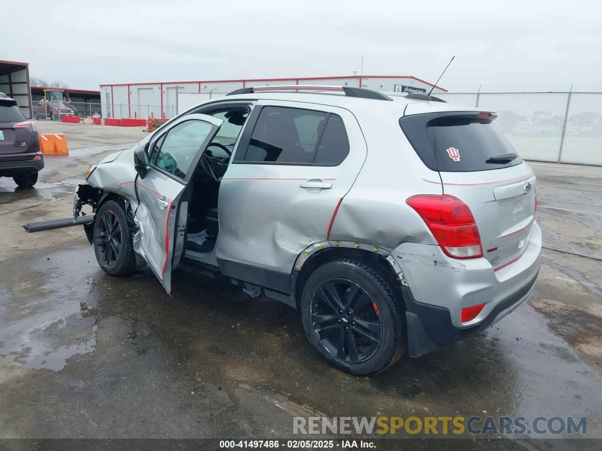 3 Photograph of a damaged car KL7CJLSBXMB310125 CHEVROLET TRAX 2021