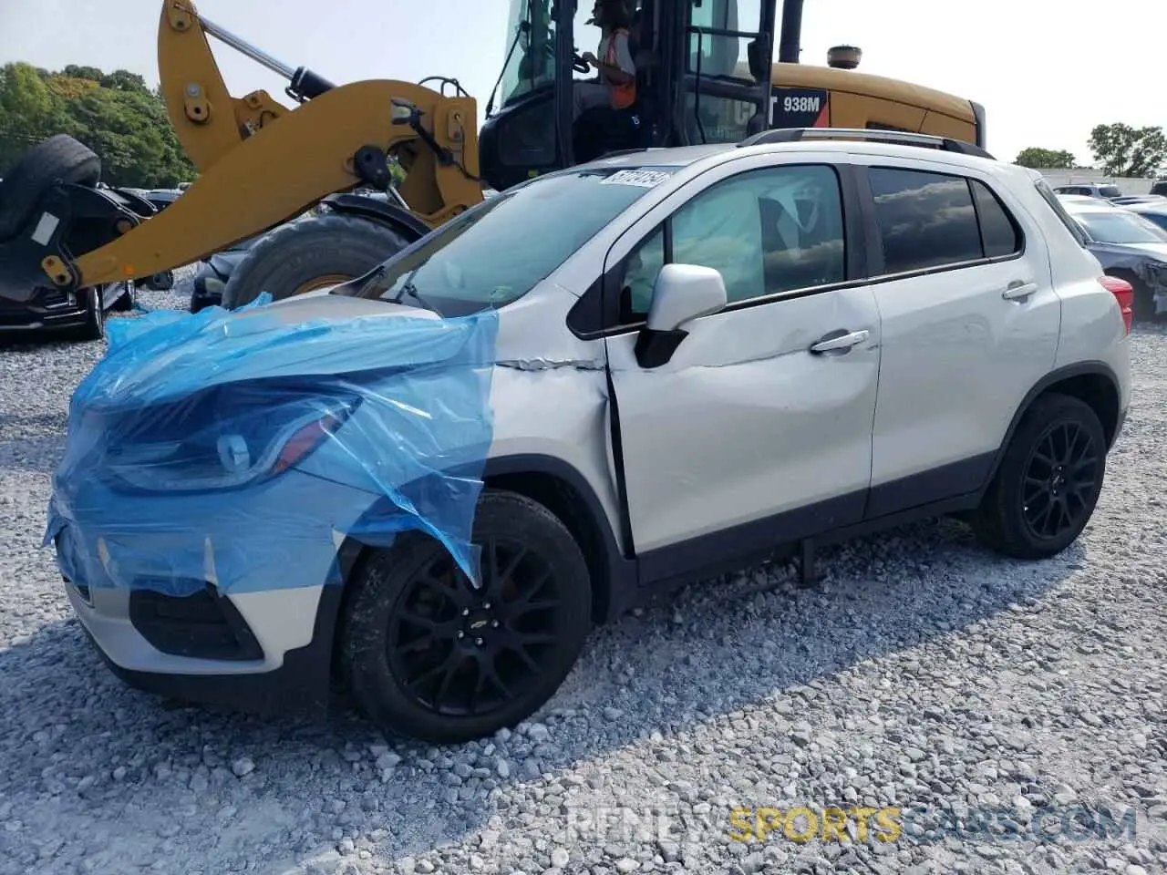 1 Photograph of a damaged car KL7CJLSM0MB367872 CHEVROLET TRAX 2021