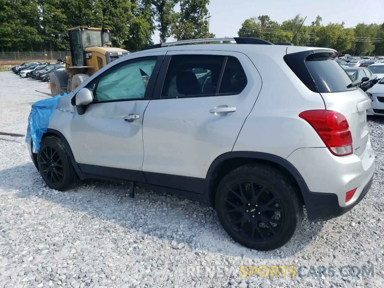 2 Photograph of a damaged car KL7CJLSM0MB367872 CHEVROLET TRAX 2021