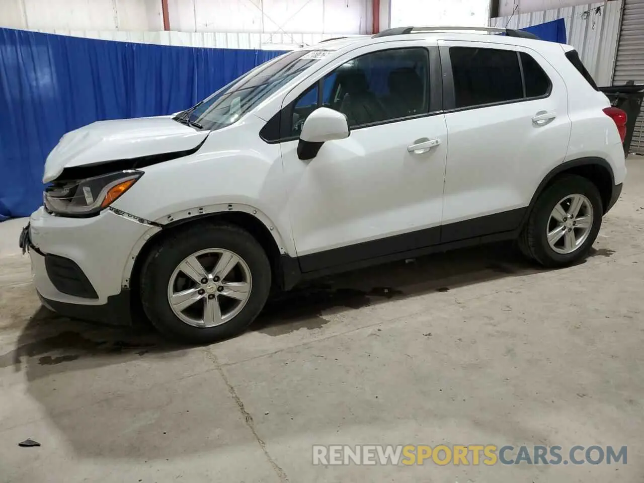 1 Photograph of a damaged car KL7CJLSM4MB374131 CHEVROLET TRAX 2021