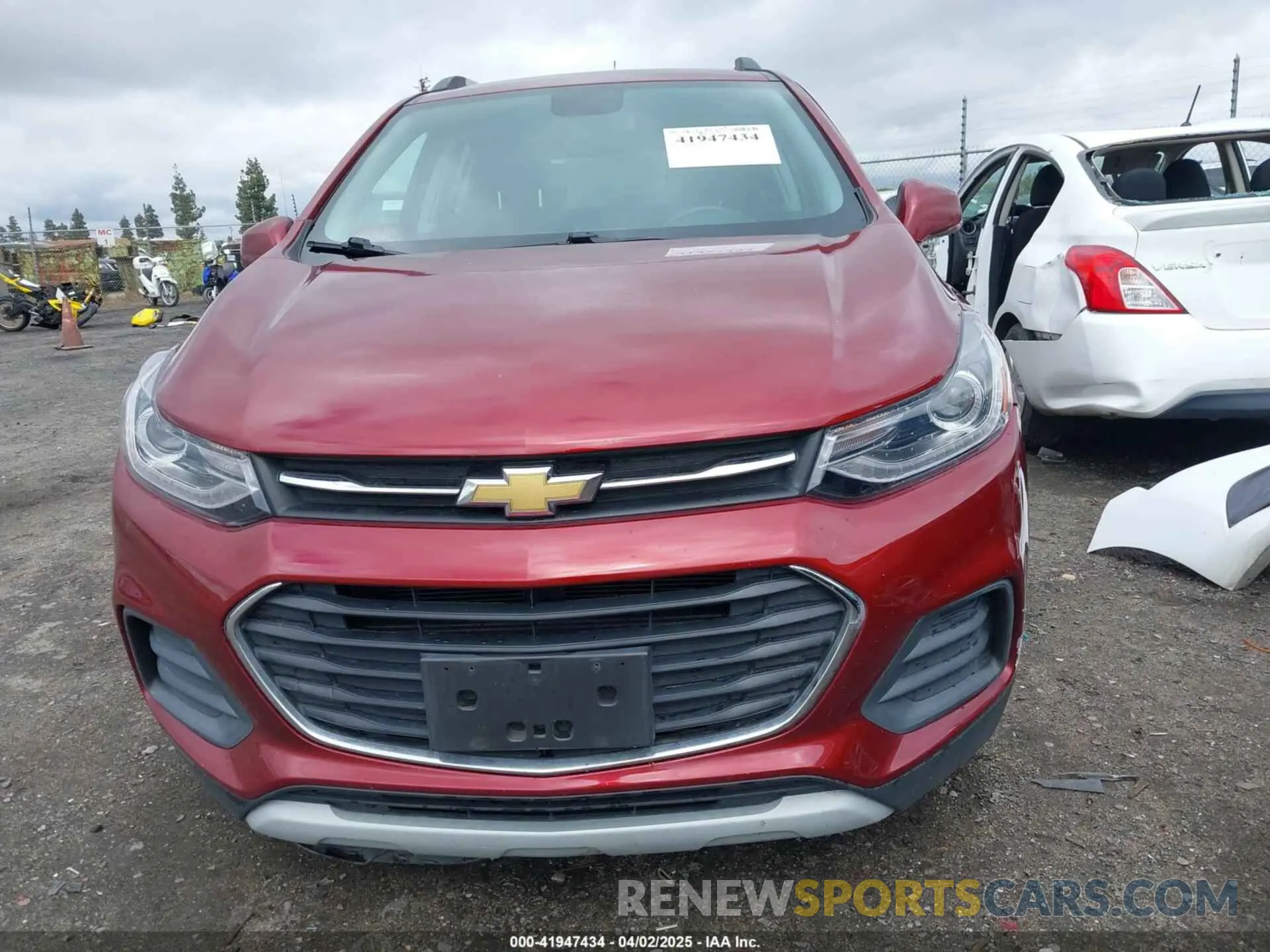 12 Photograph of a damaged car KL7CJLSM5MB374686 CHEVROLET TRAX 2021