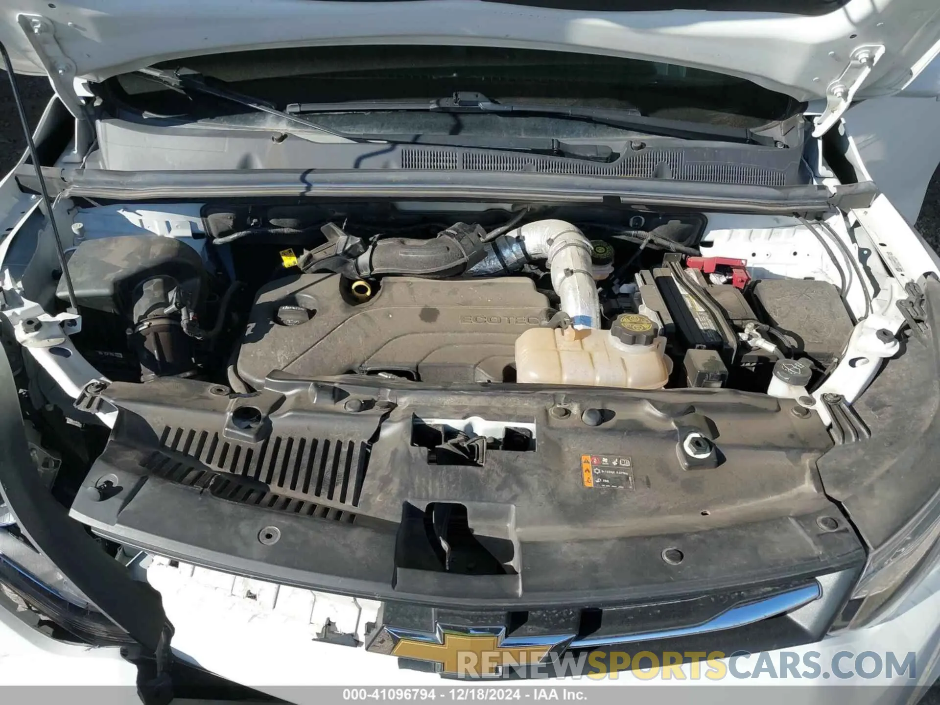 10 Photograph of a damaged car KL7CJLSM9MB374724 CHEVROLET TRAX 2021