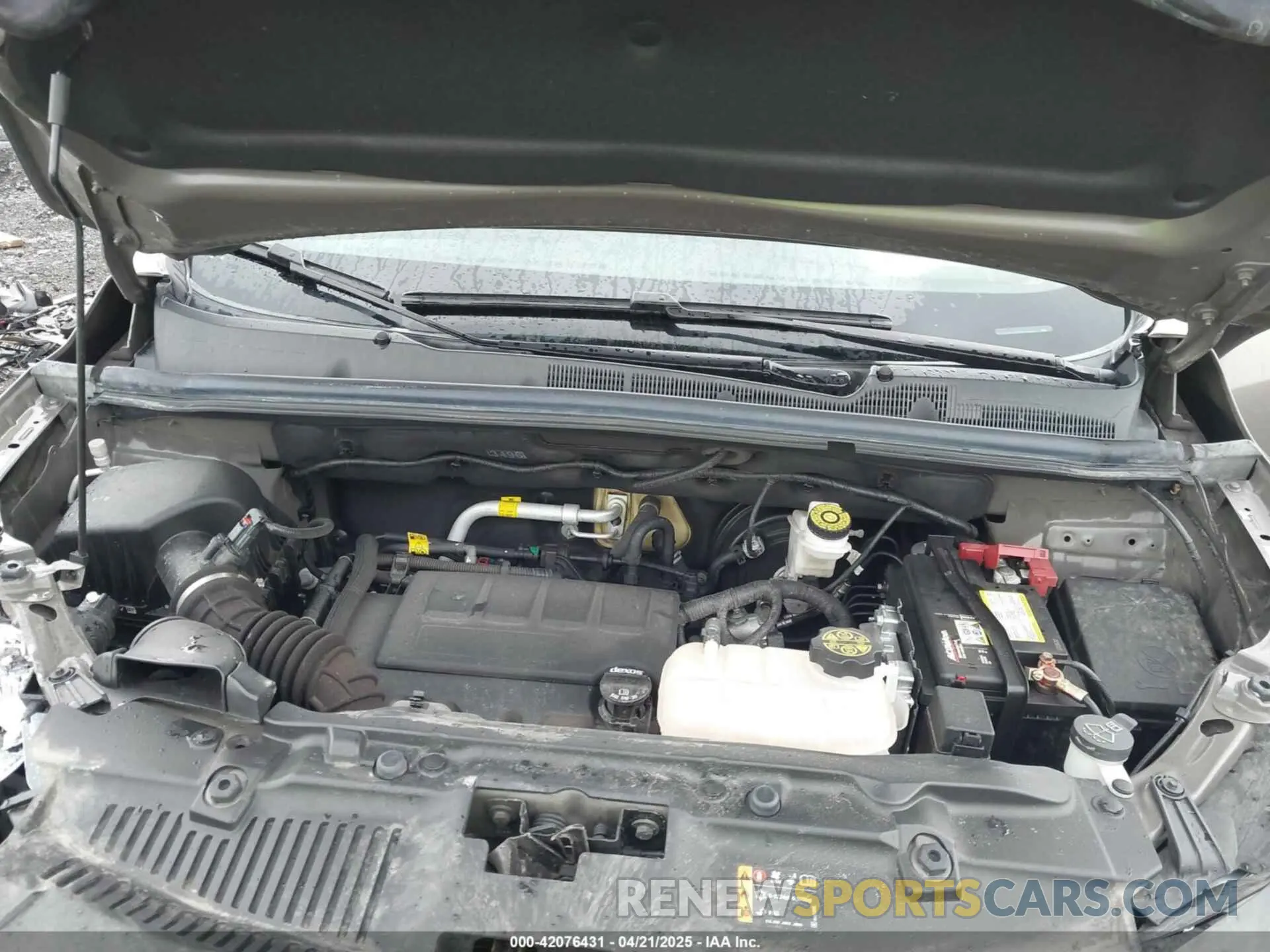 10 Photograph of a damaged car KL7CJNSB0MB324627 CHEVROLET TRAX 2021