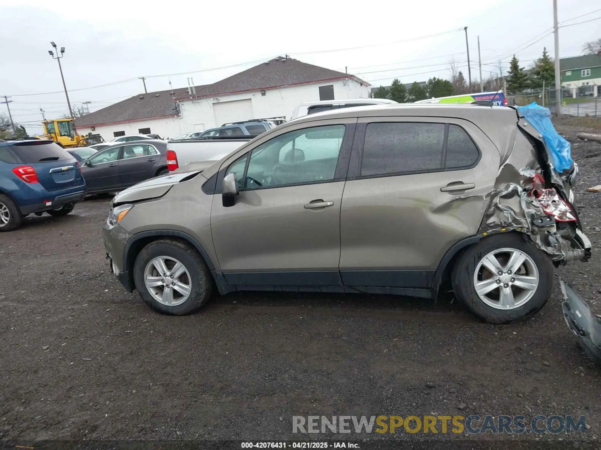 14 Photograph of a damaged car KL7CJNSB0MB324627 CHEVROLET TRAX 2021