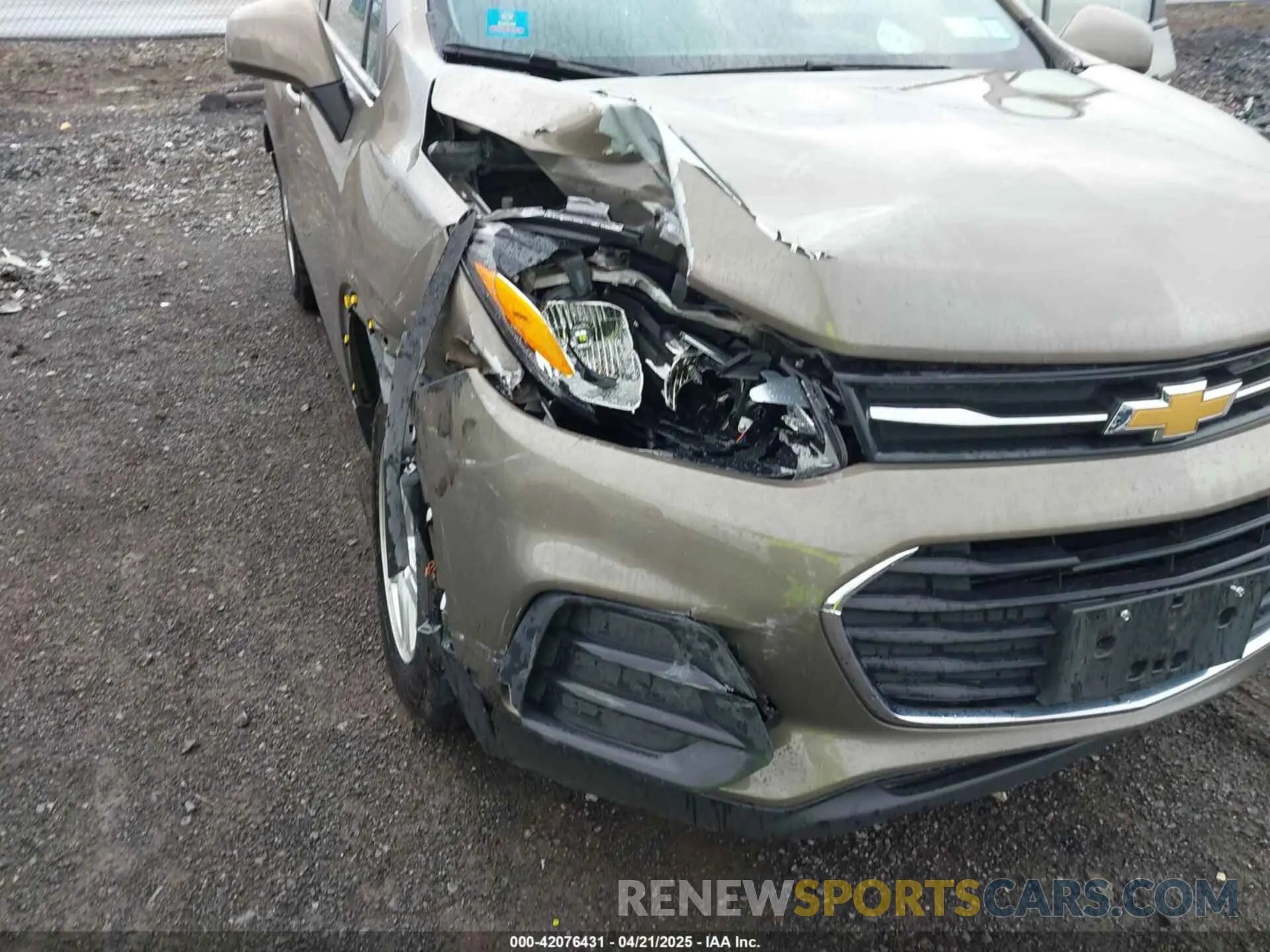 6 Photograph of a damaged car KL7CJNSB0MB324627 CHEVROLET TRAX 2021