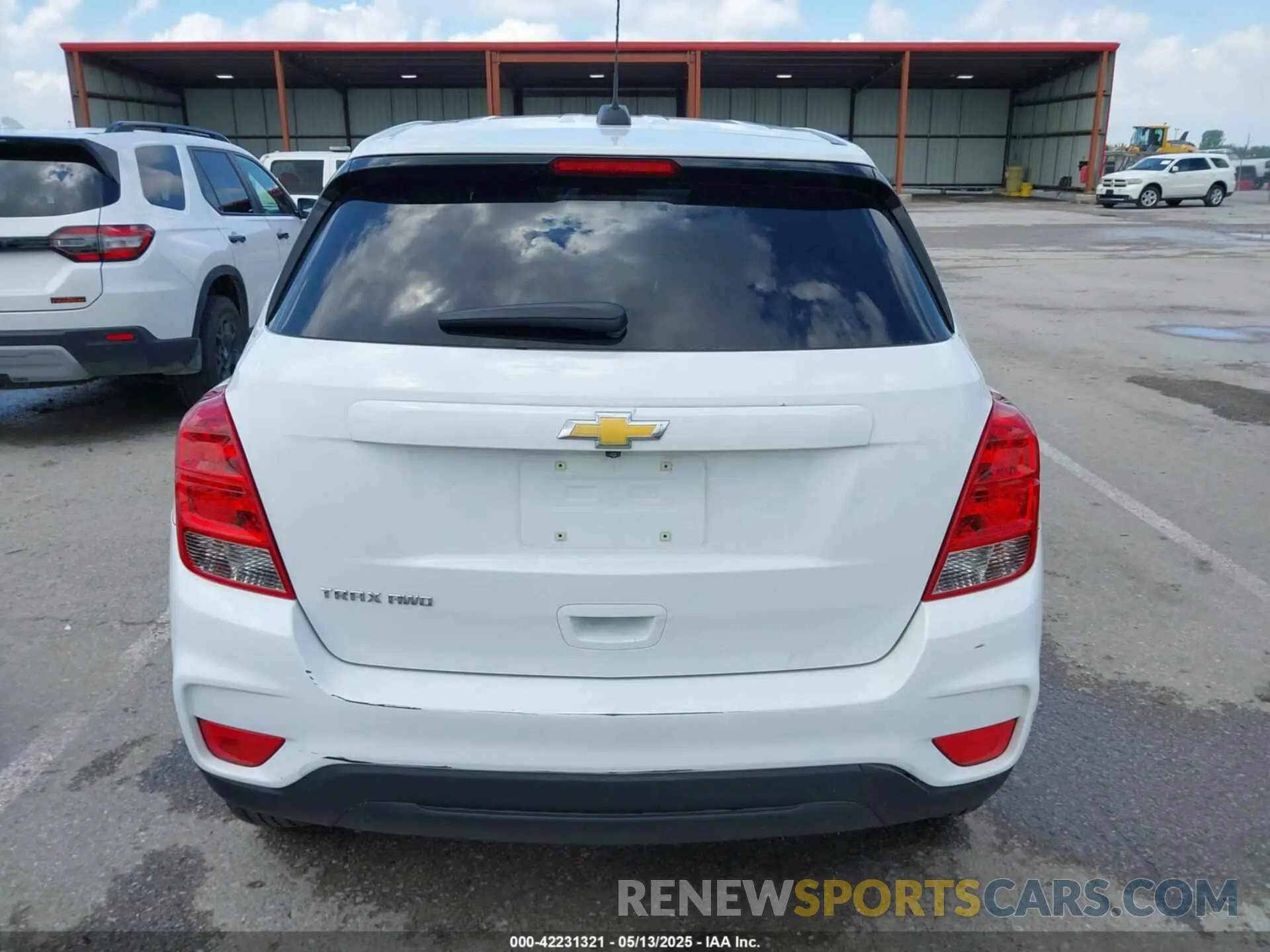 16 Photograph of a damaged car KL7CJNSB1MB301244 CHEVROLET TRAX 2021