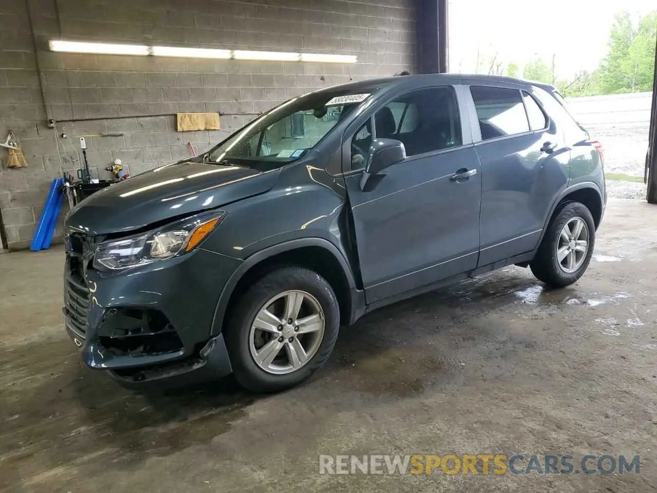 1 Photograph of a damaged car KL7CJNSB1MB336852 CHEVROLET TRAX 2021