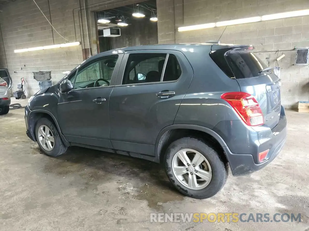 2 Photograph of a damaged car KL7CJNSB1MB336852 CHEVROLET TRAX 2021
