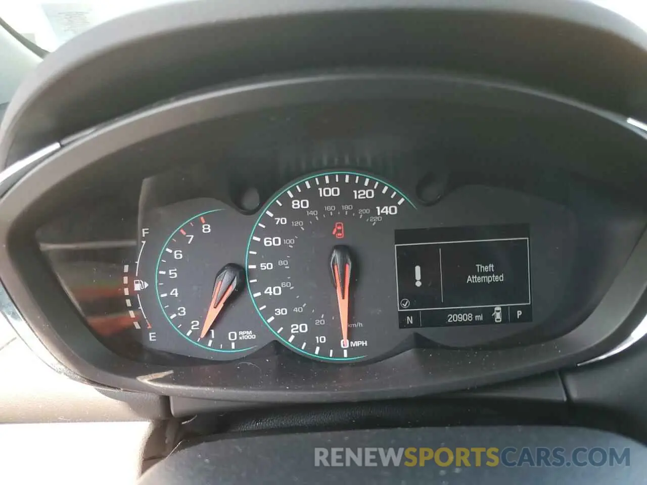9 Photograph of a damaged car KL7CJNSB1MB336852 CHEVROLET TRAX 2021