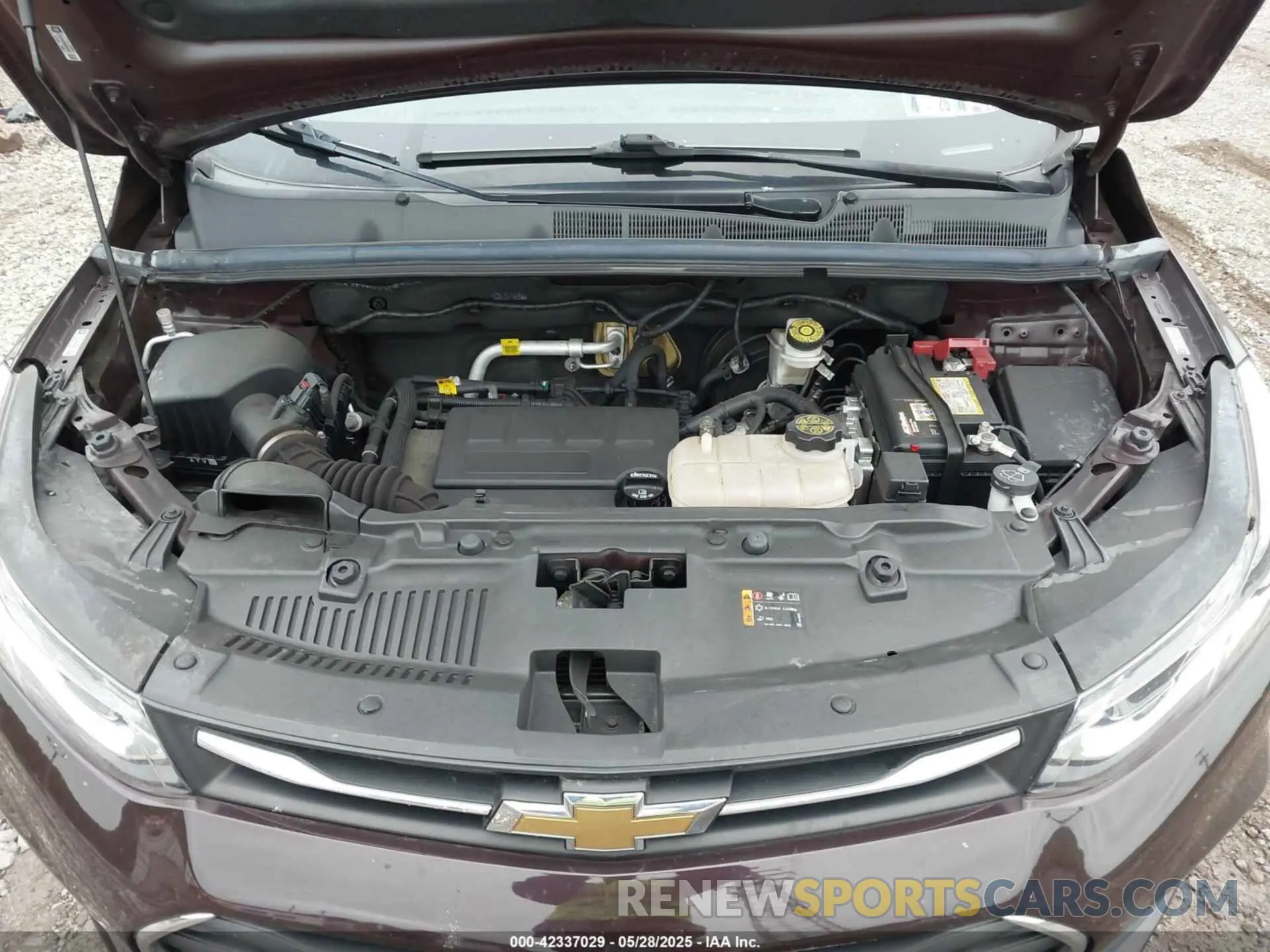 10 Photograph of a damaged car KL7CJNSB2MB360206 CHEVROLET TRAX 2021