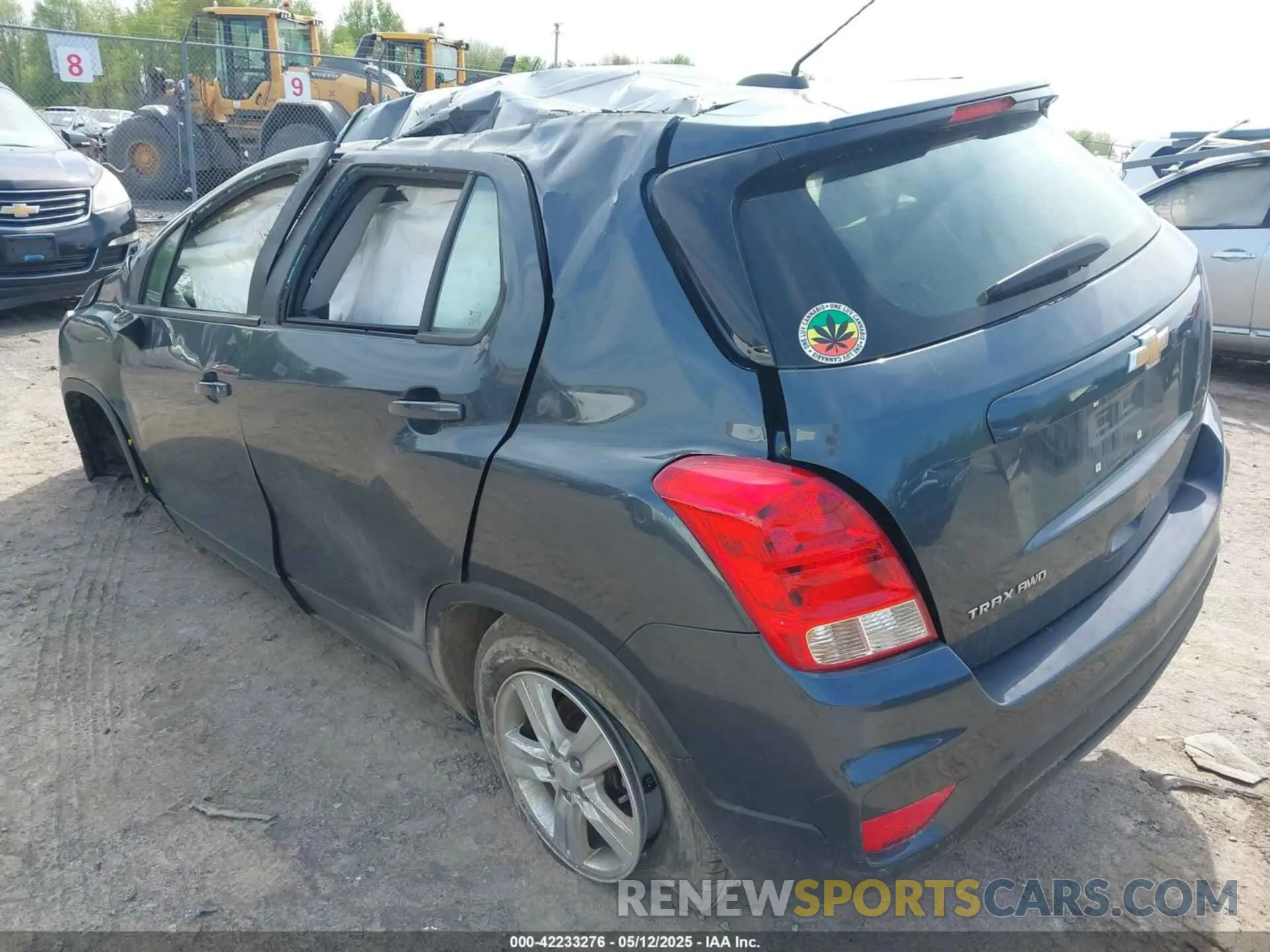 3 Photograph of a damaged car KL7CJNSB5MB339270 CHEVROLET TRAX 2021