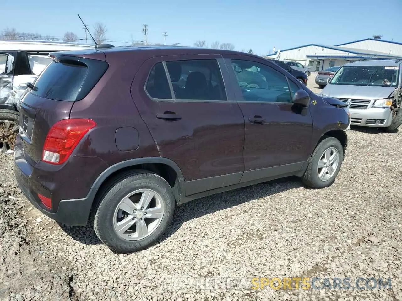 3 Photograph of a damaged car KL7CJNSB6MB357678 CHEVROLET TRAX 2021