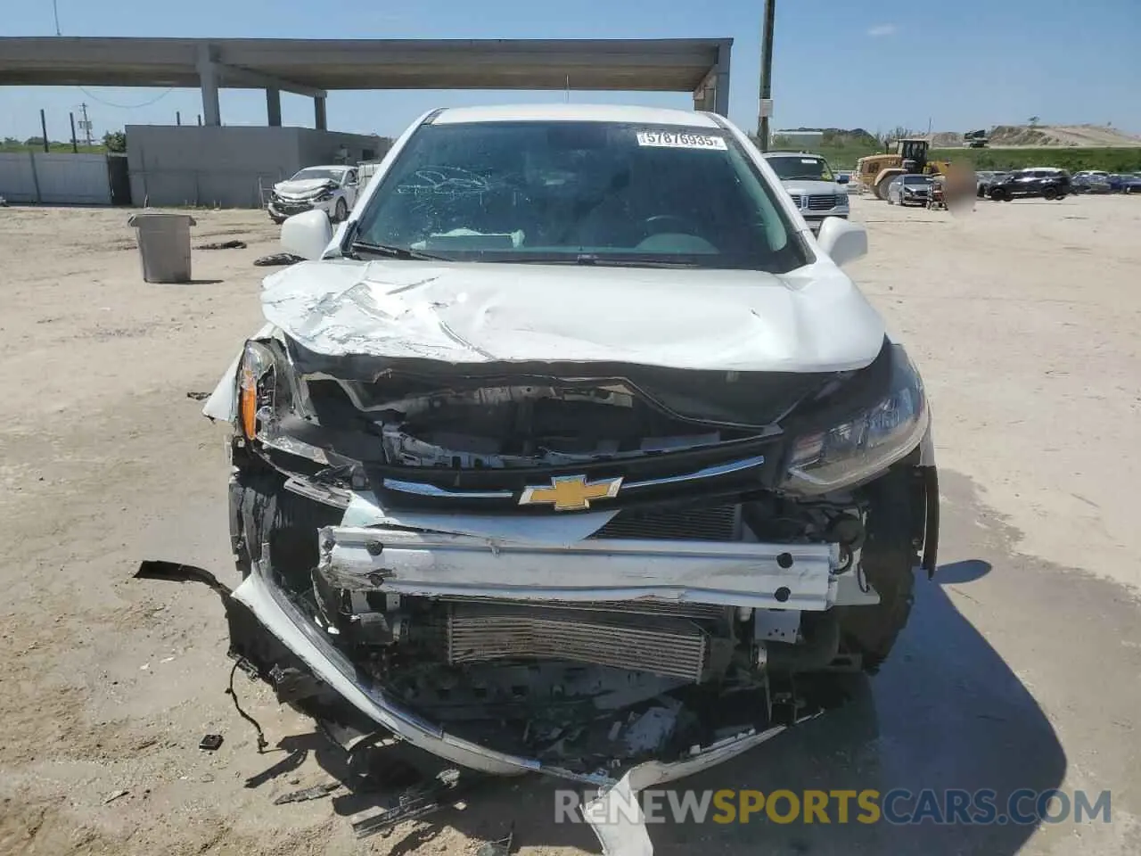 5 Photograph of a damaged car KL7CJNSB9MB351227 CHEVROLET TRAX 2021