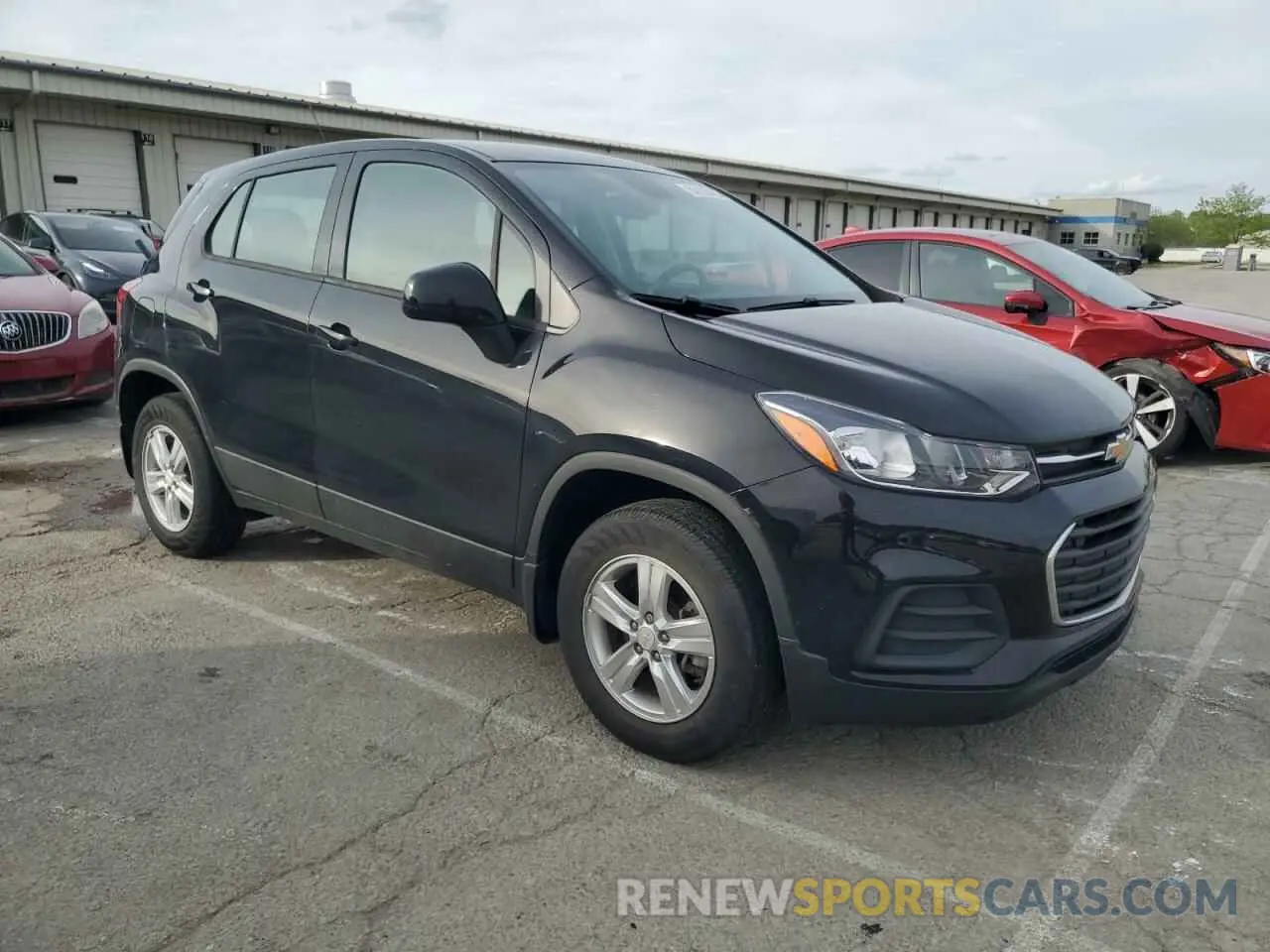 4 Photograph of a damaged car KL7CJNSB9MB357366 CHEVROLET TRAX 2021