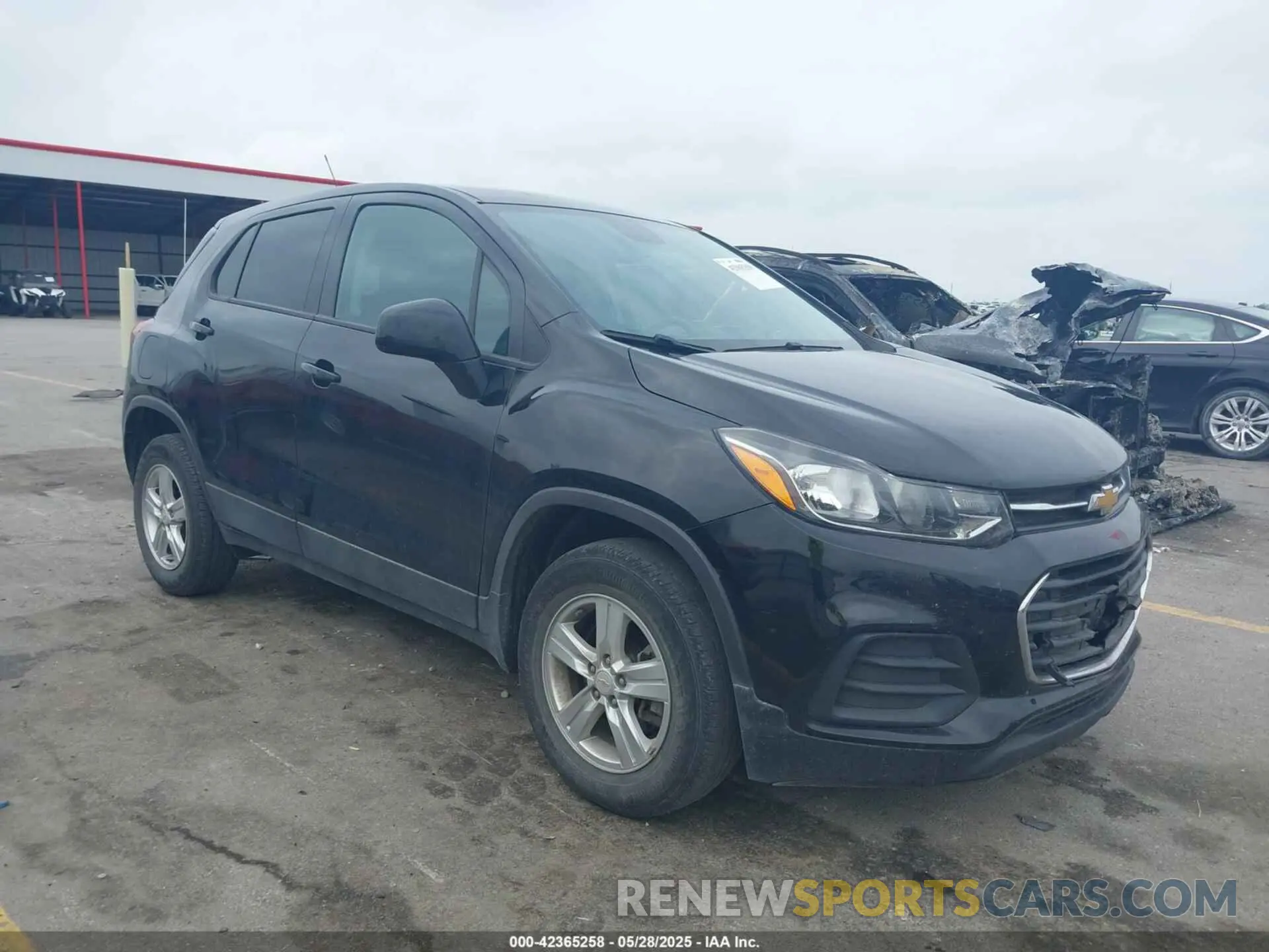 1 Photograph of a damaged car KL7CJNSBXMB302442 CHEVROLET TRAX 2021