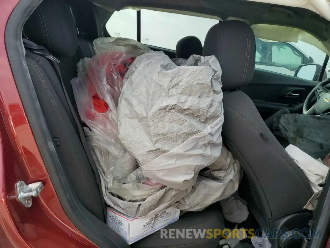 10 Photograph of a damaged car KL7CJNSM1MB373918 CHEVROLET TRAX 2021