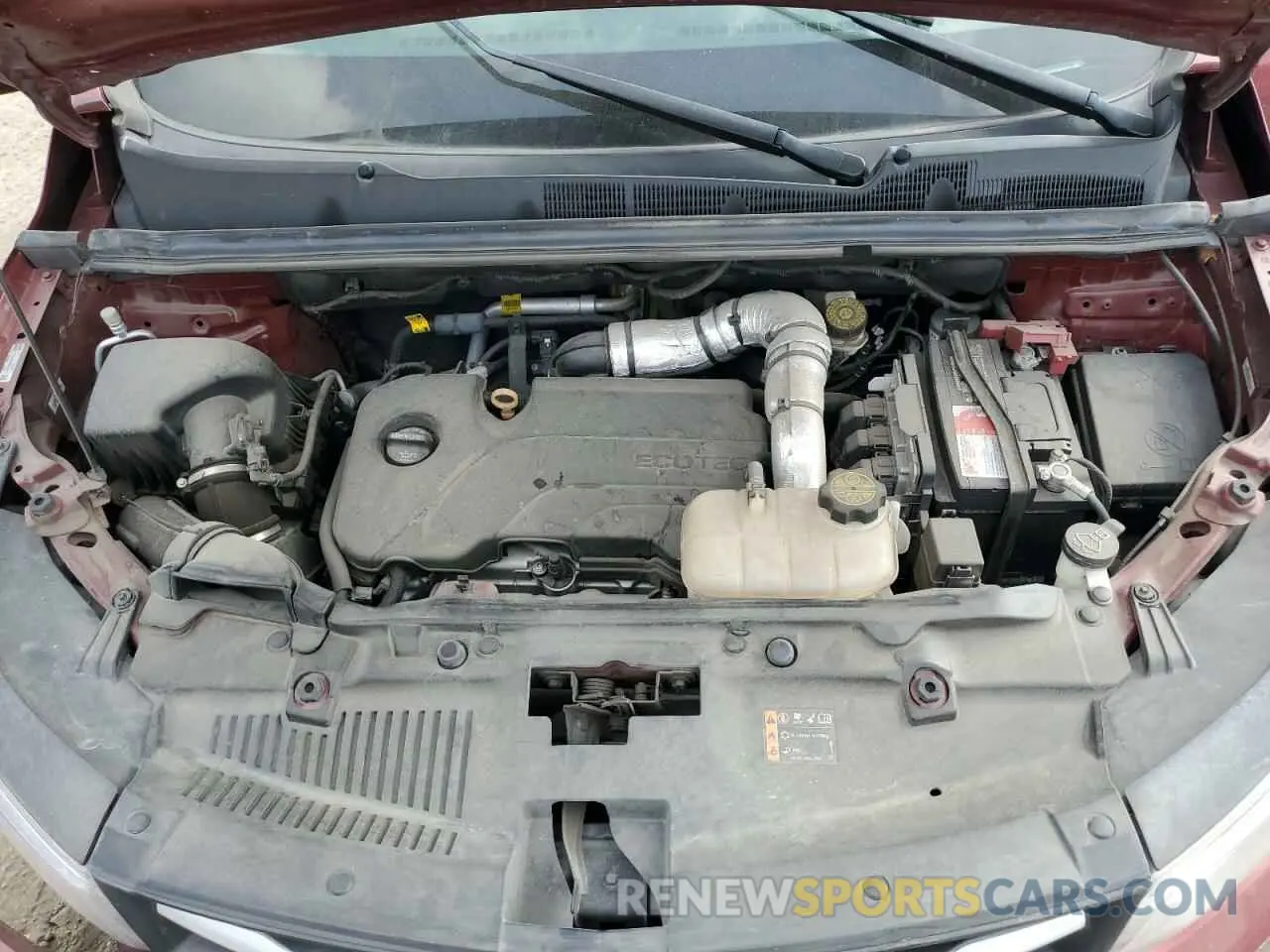 11 Photograph of a damaged car KL7CJNSM1MB373918 CHEVROLET TRAX 2021