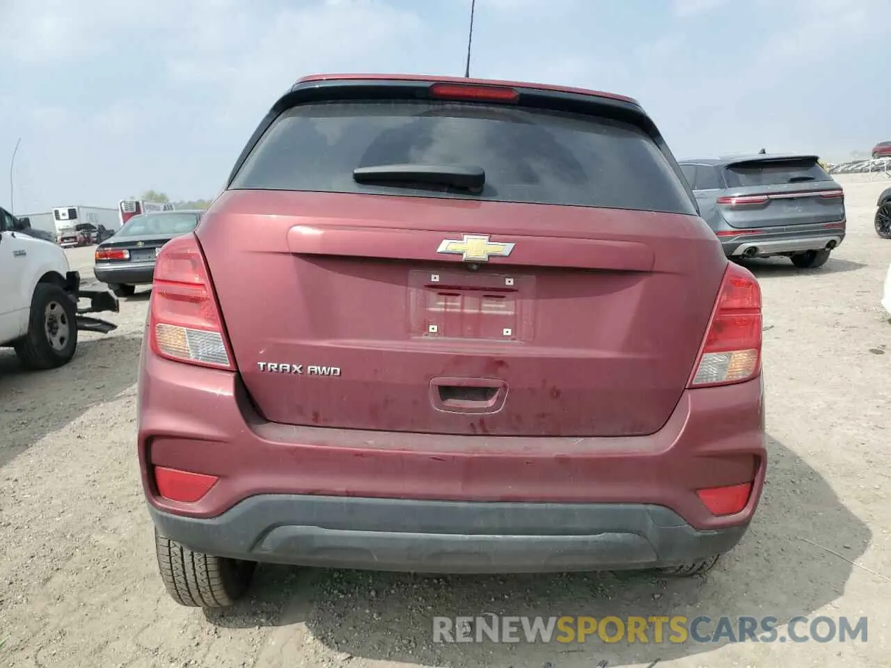 6 Photograph of a damaged car KL7CJNSM1MB373918 CHEVROLET TRAX 2021
