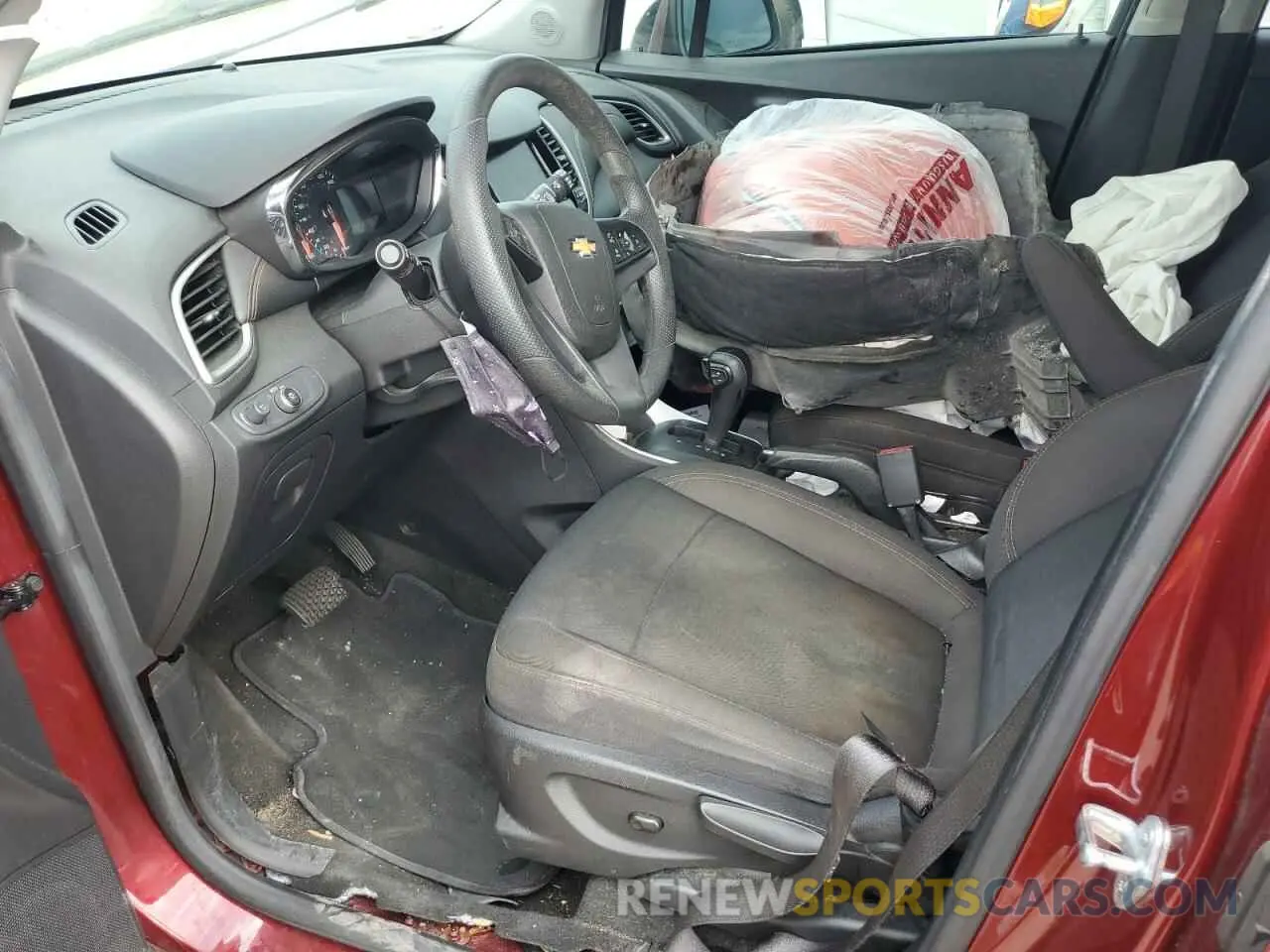 7 Photograph of a damaged car KL7CJNSM1MB373918 CHEVROLET TRAX 2021
