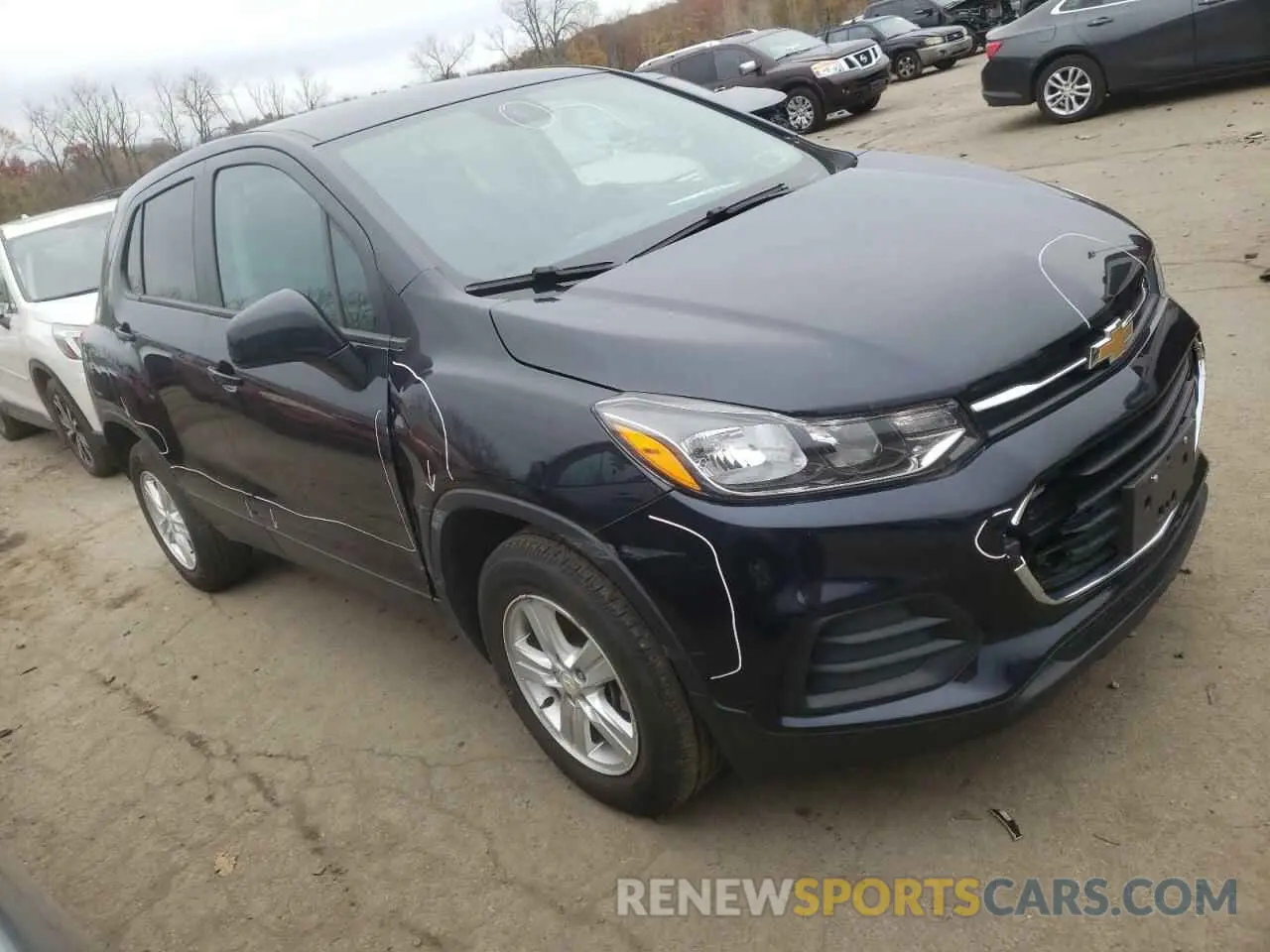 4 Photograph of a damaged car KL7CJNSM5MB361786 CHEVROLET TRAX 2021