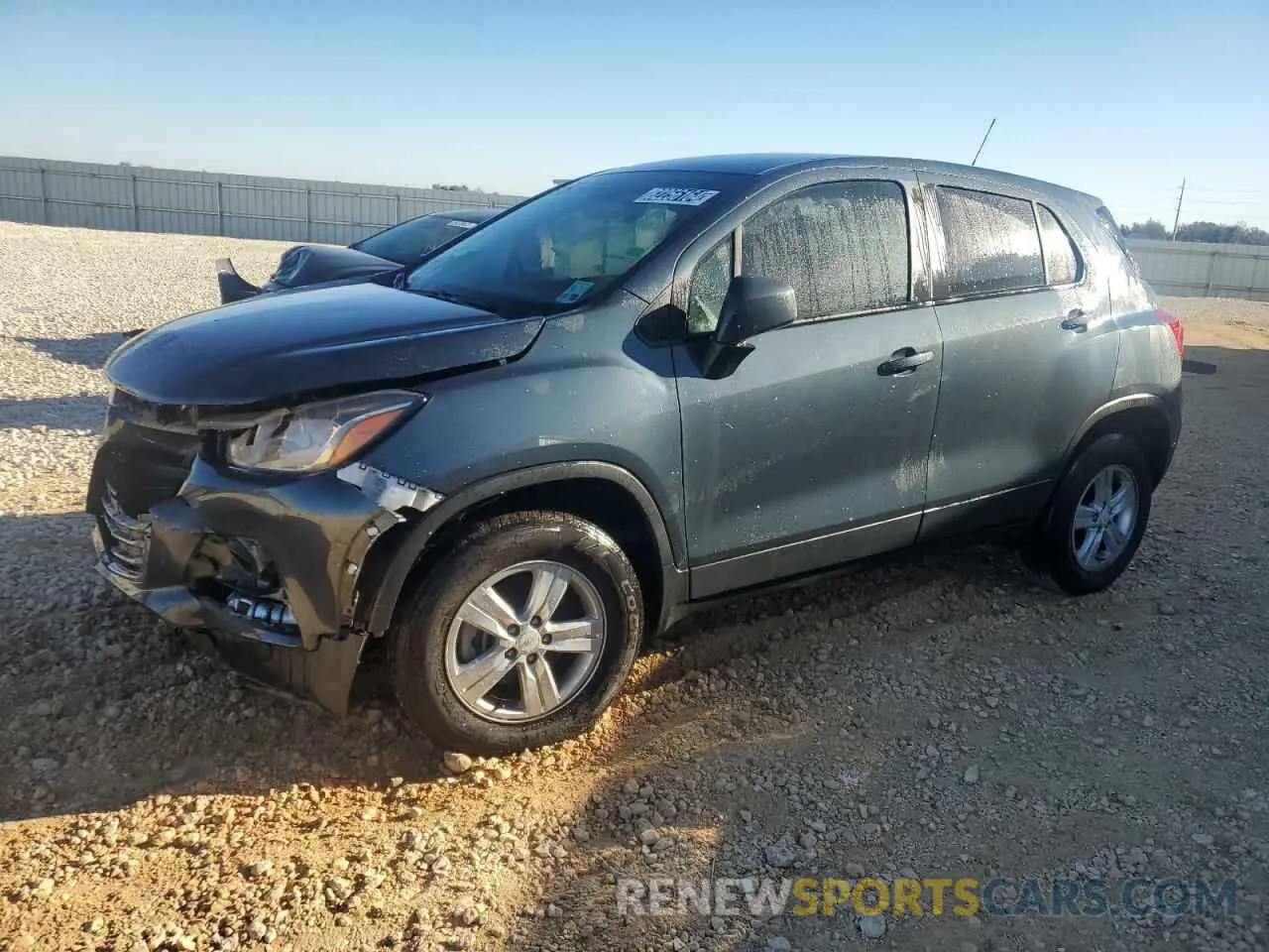 1 Photograph of a damaged car KL7CJNSM5MB370360 CHEVROLET TRAX 2021