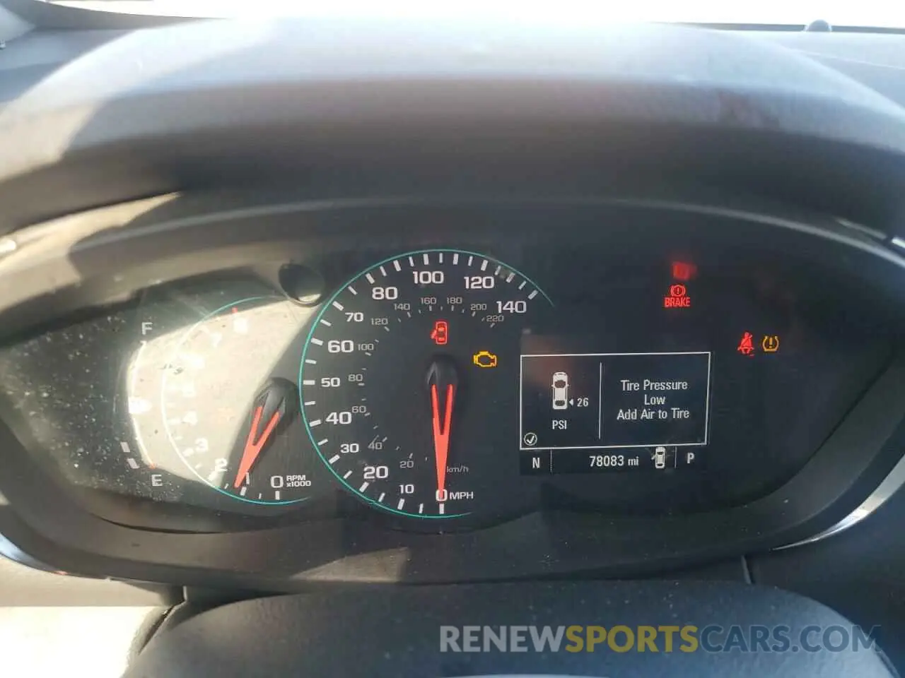 9 Photograph of a damaged car KL7CJNSM5MB370360 CHEVROLET TRAX 2021