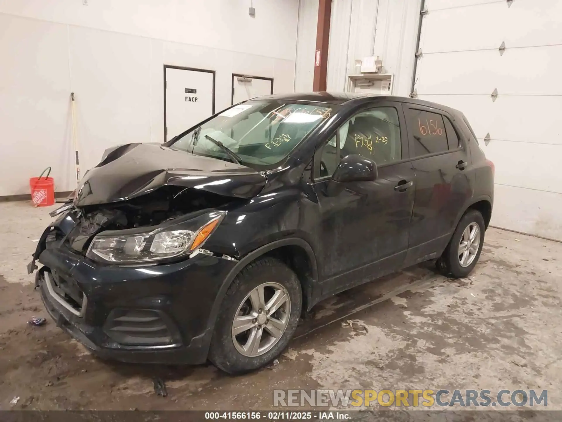 2 Photograph of a damaged car KL7CJNSM7MB366326 CHEVROLET TRAX 2021