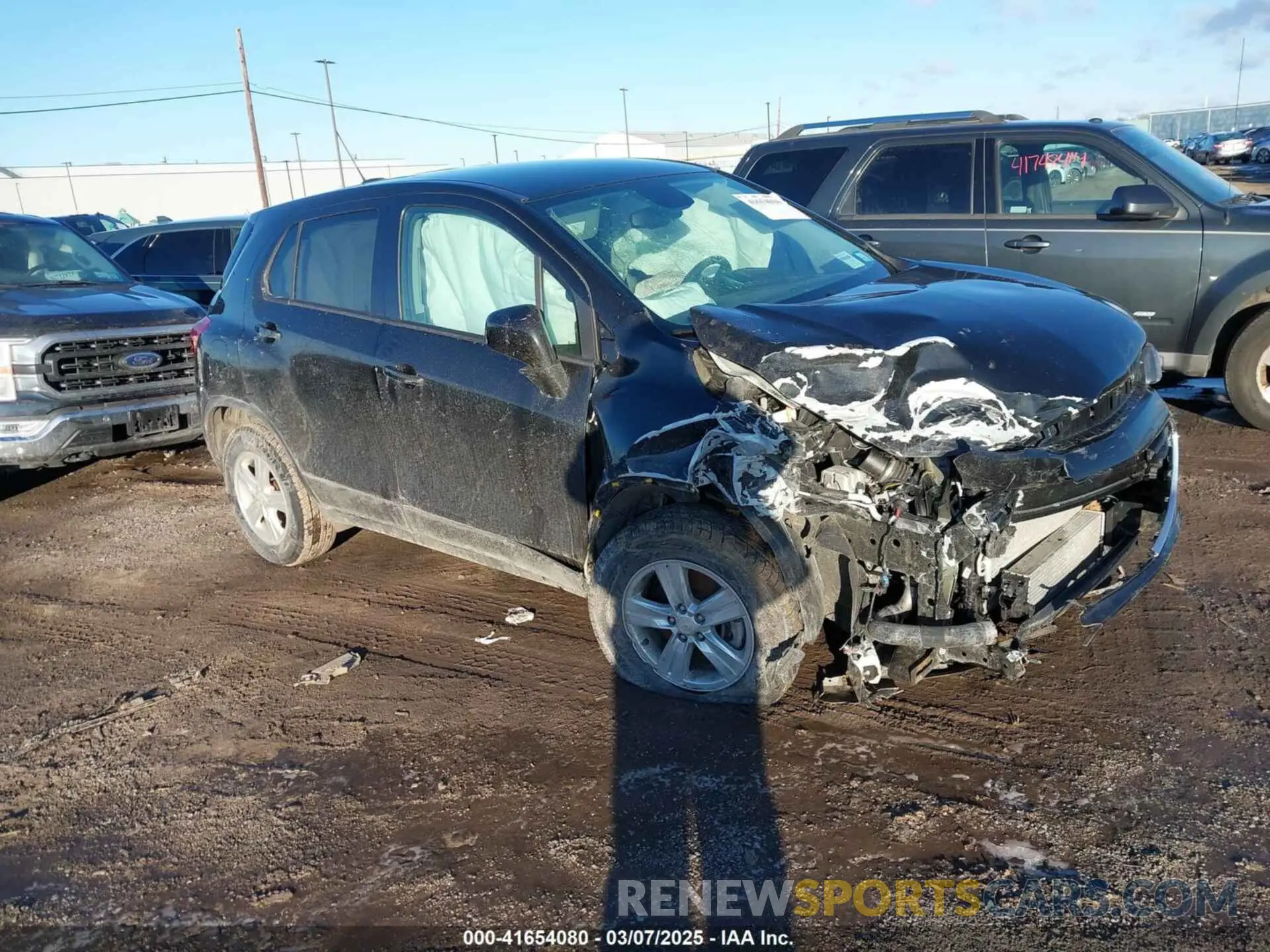 1 Photograph of a damaged car KL7CJNSM8MB368389 CHEVROLET TRAX 2021