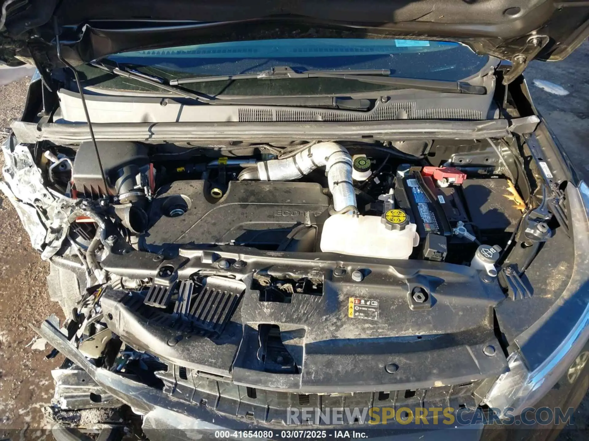 10 Photograph of a damaged car KL7CJNSM8MB368389 CHEVROLET TRAX 2021