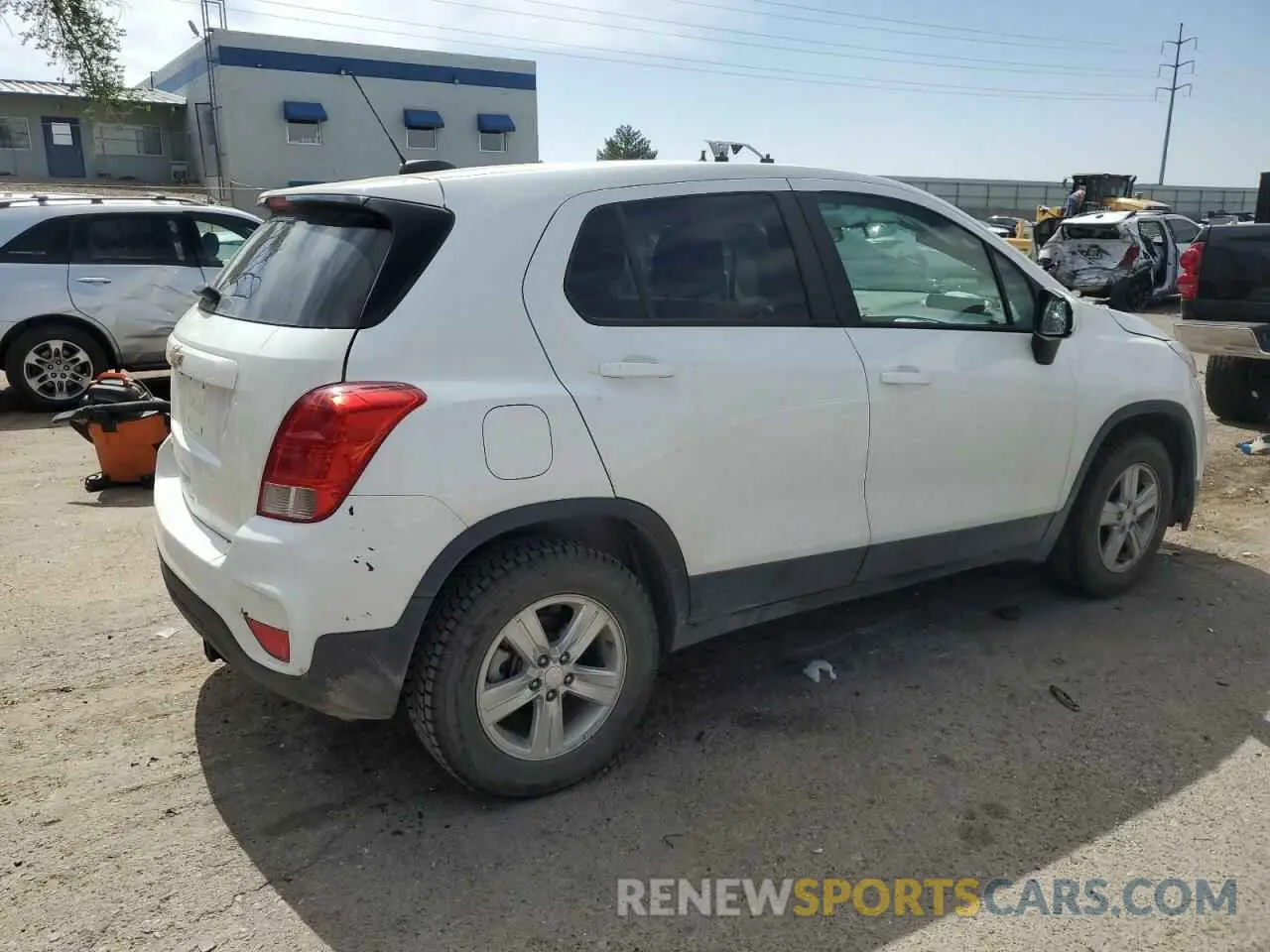 3 Photograph of a damaged car KL7CJNSMXMB373402 CHEVROLET TRAX 2021