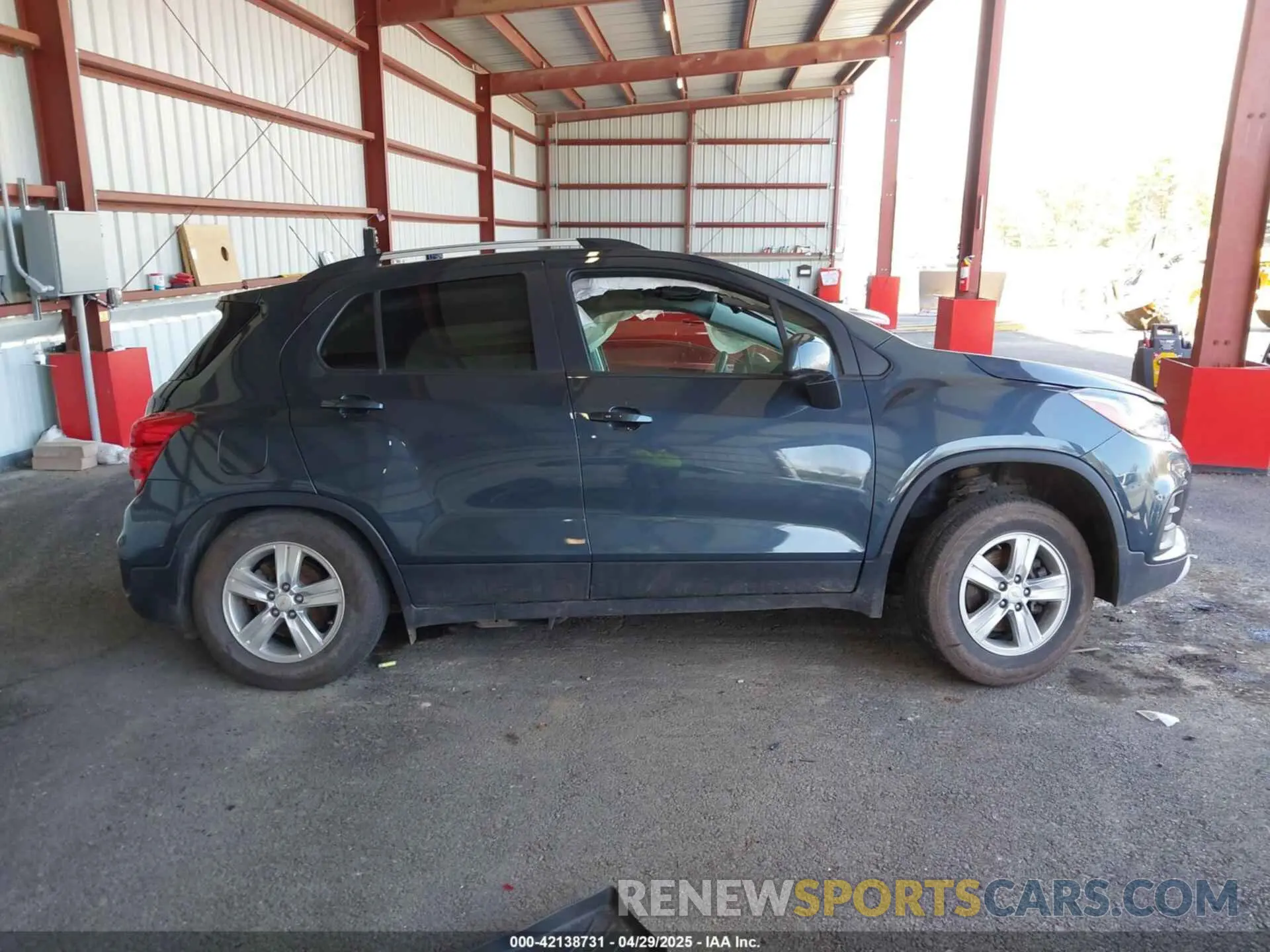 12 Photograph of a damaged car KL7CJPSB0MB307452 CHEVROLET TRAX 2021