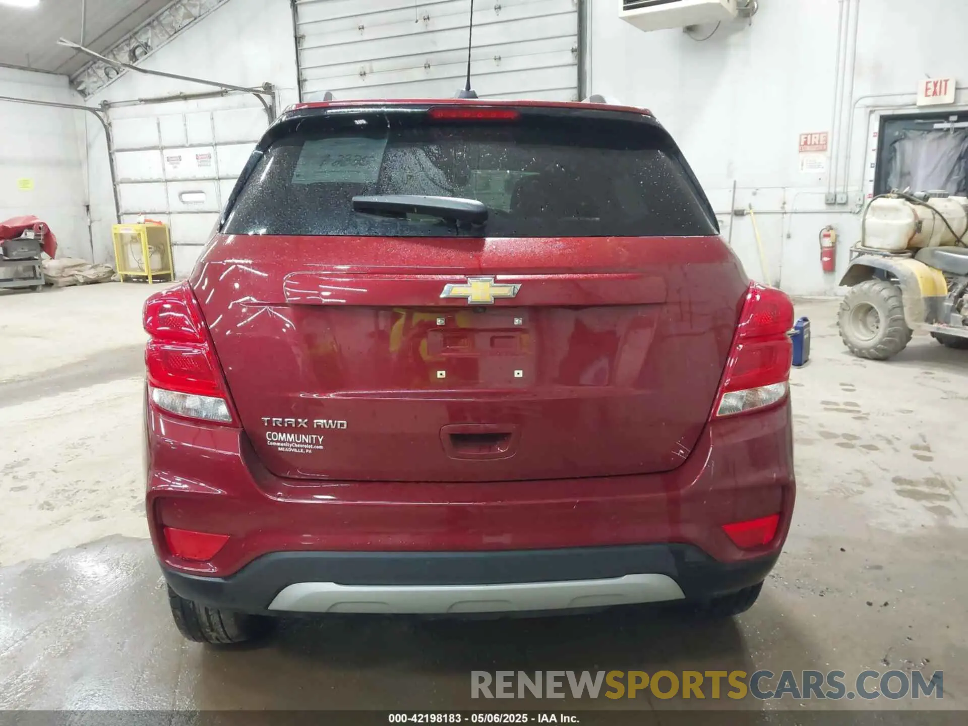 16 Photograph of a damaged car KL7CJPSB2MB320008 CHEVROLET TRAX 2021