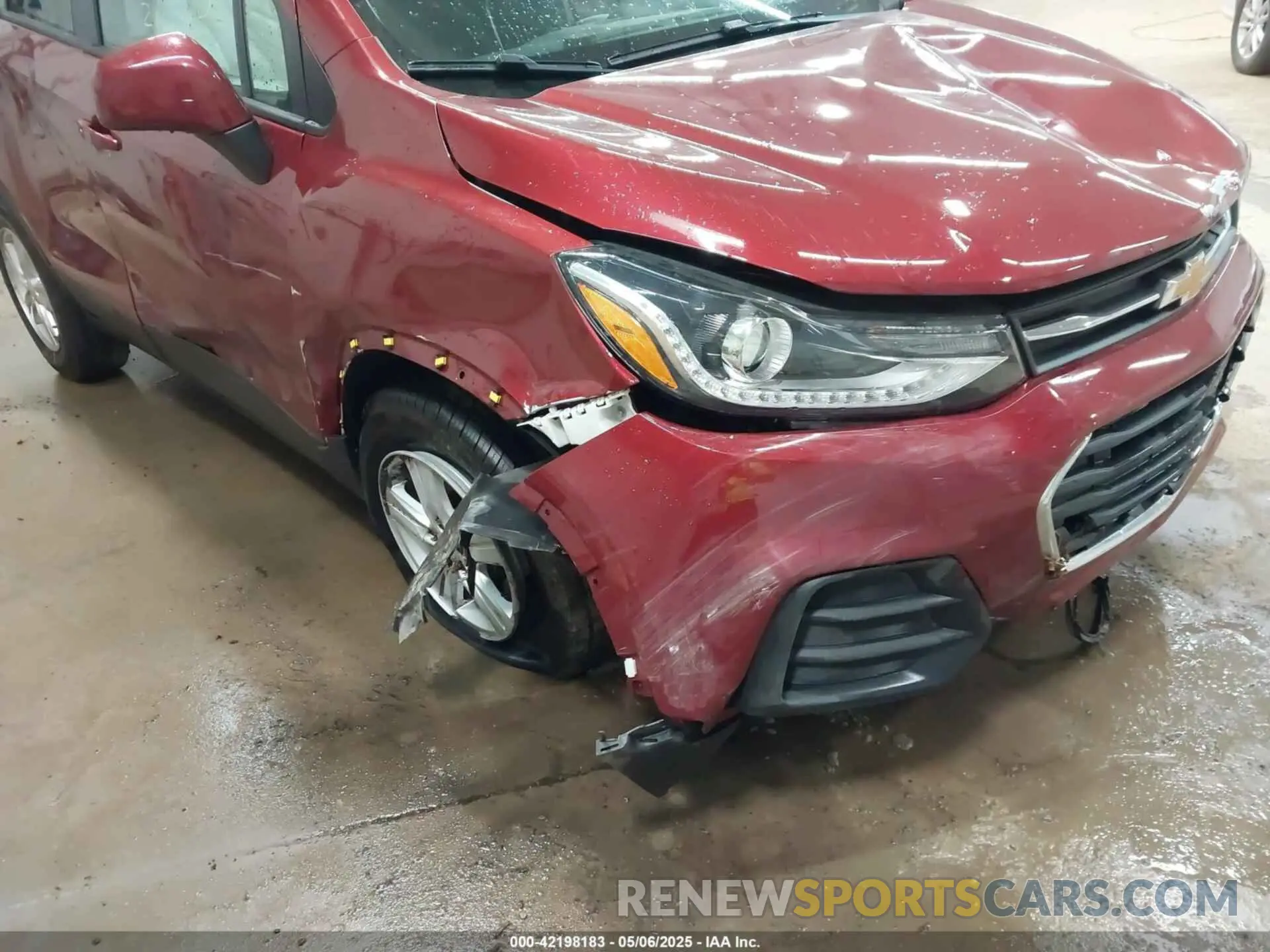 6 Photograph of a damaged car KL7CJPSB2MB320008 CHEVROLET TRAX 2021