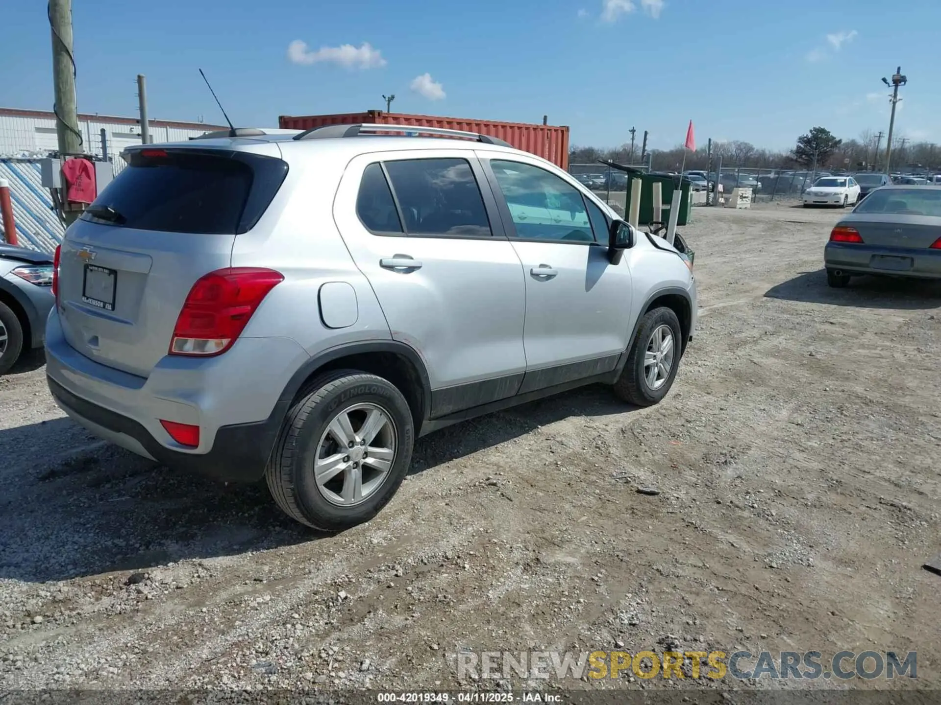 4 Photograph of a damaged car KL7CJPSB2MB326150 CHEVROLET TRAX 2021