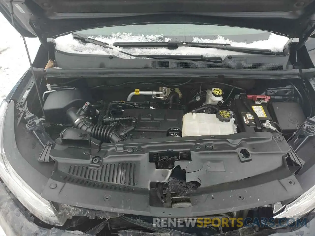 12 Photograph of a damaged car KL7CJPSB2MB350836 CHEVROLET TRAX 2021