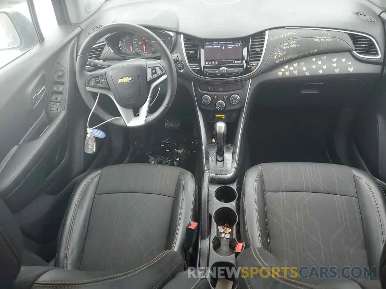 8 Photograph of a damaged car KL7CJPSB2MB350836 CHEVROLET TRAX 2021